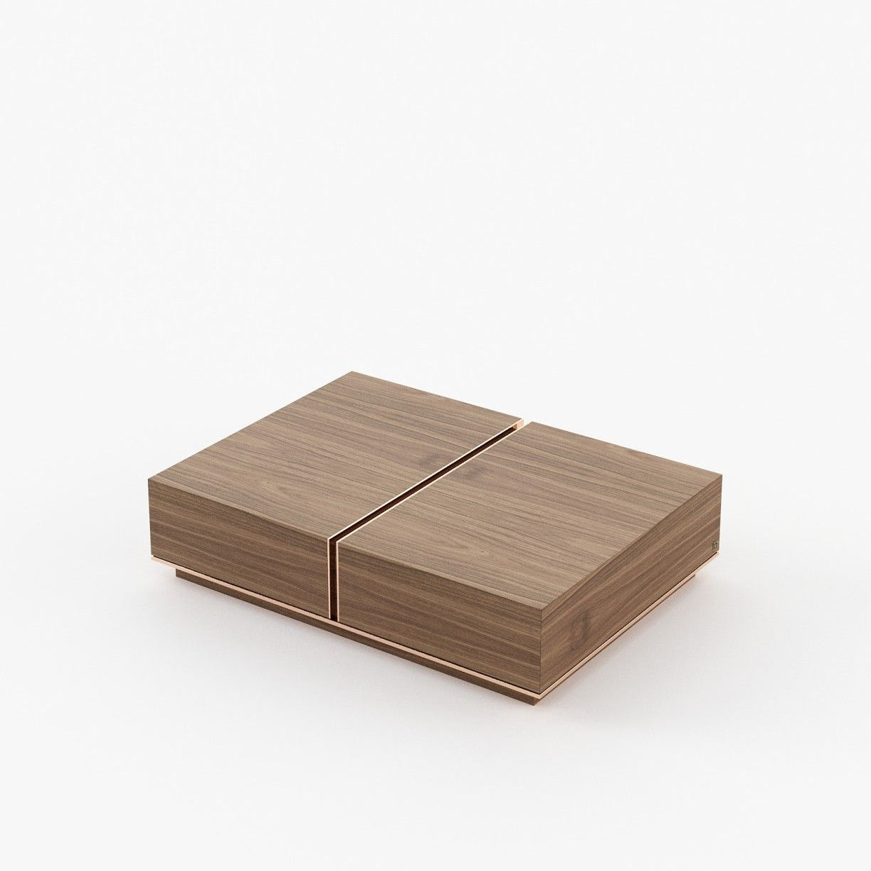 Laskasas SILA Coffee Table Walnut Veneer Matte - Araco Interiors
