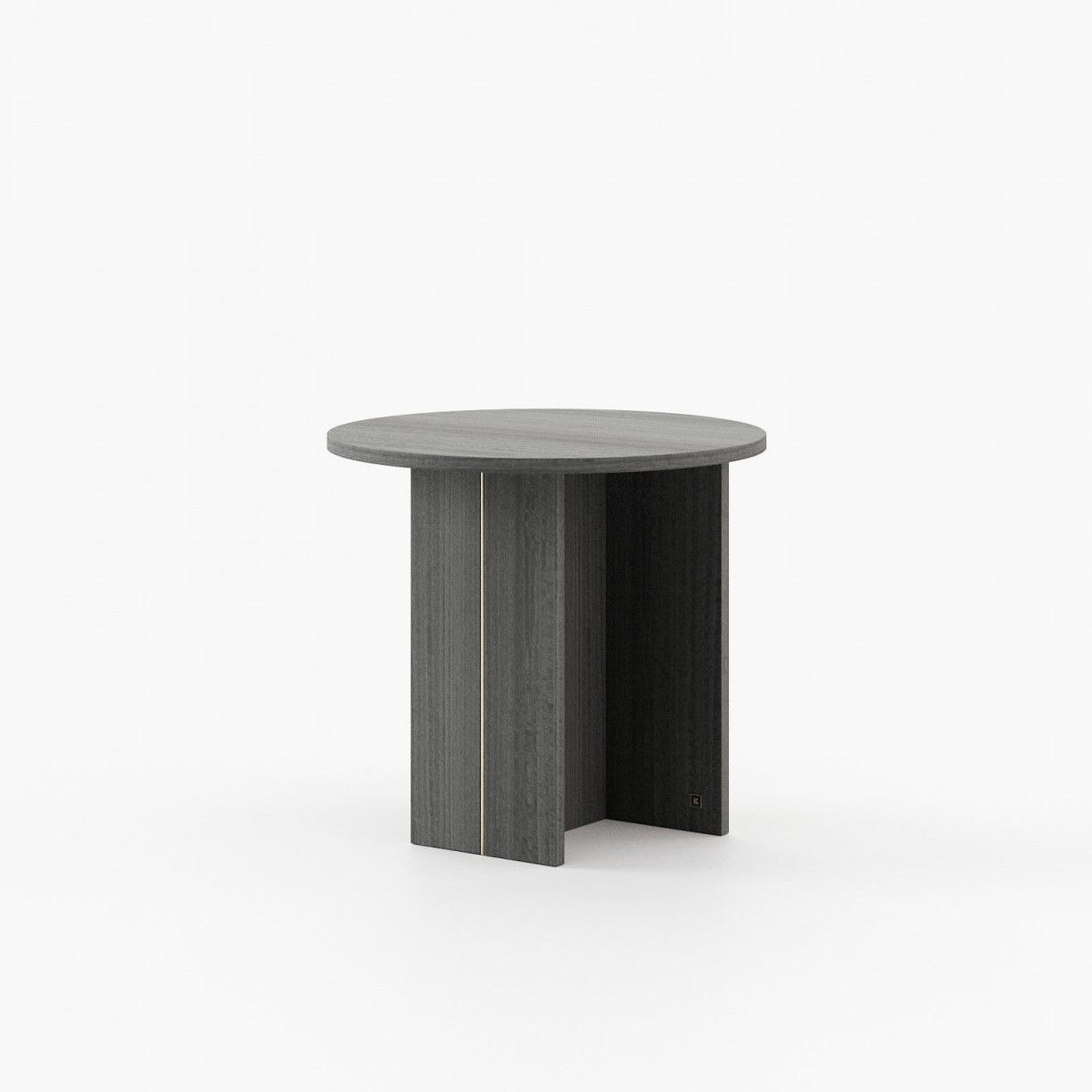 Laskasas SIMI Nest & Side Table Grey Eucalyptus Veneer Matte - Araco Interiors