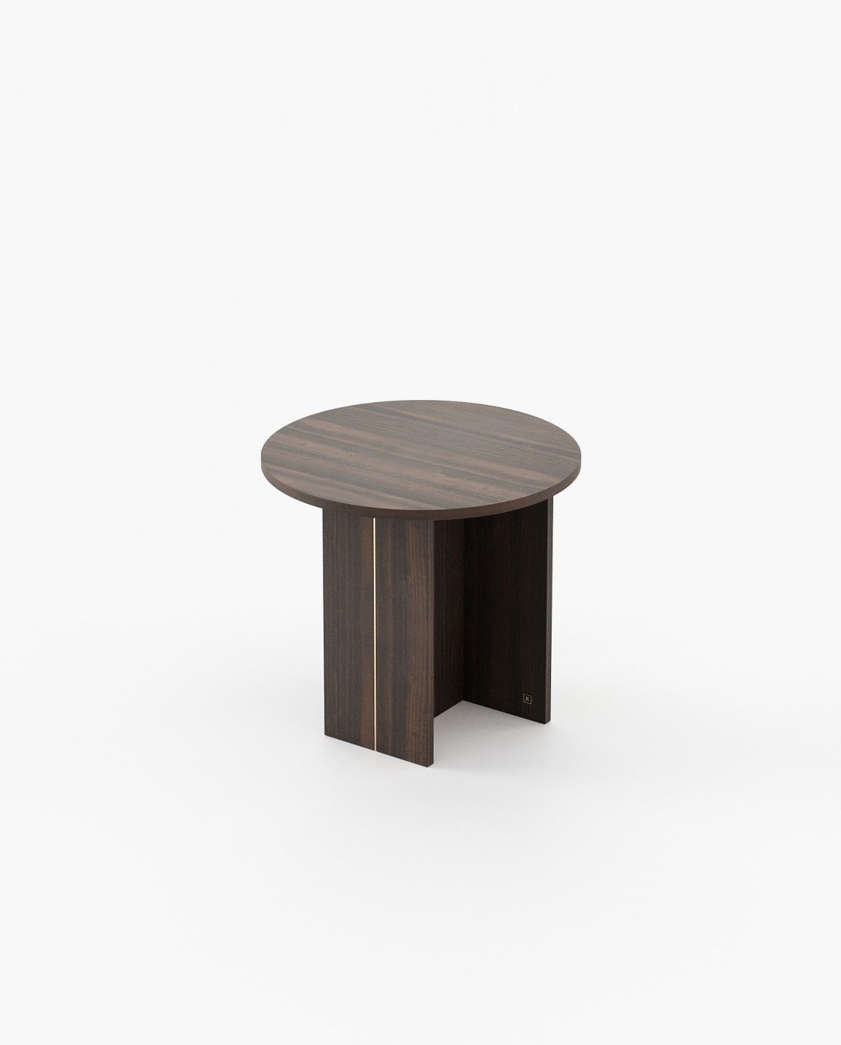 Laskasas SIMI Nest & Side Table Smoked Eucalyptus Veneer Matte - Araco Interiors