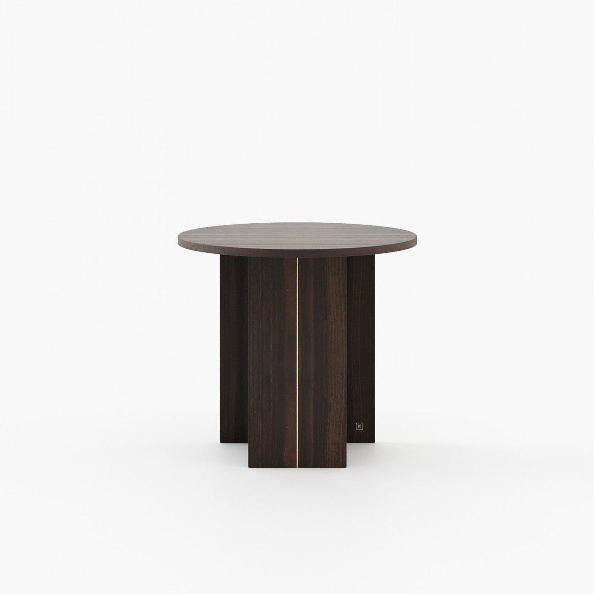 Laskasas SIMI Nest & Side Table Smoked Eucalyptus Veneer Matte - Araco Interiors