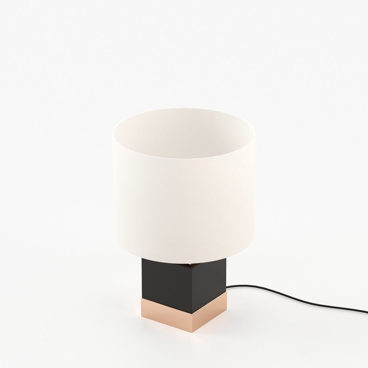 Laskasas SMITH Table & Desk Lamp Black Lacquer Matte - Araco Interiors