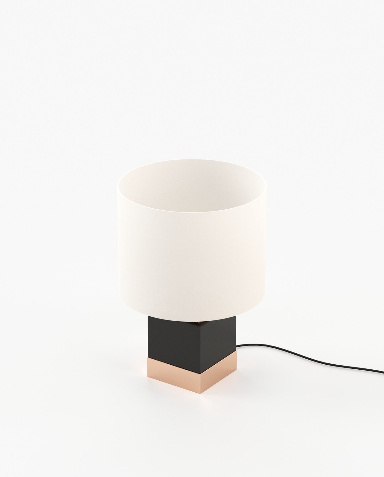 Laskasas SMITH Table & Desk Lamp Black Lacquer Matte - Araco Interiors