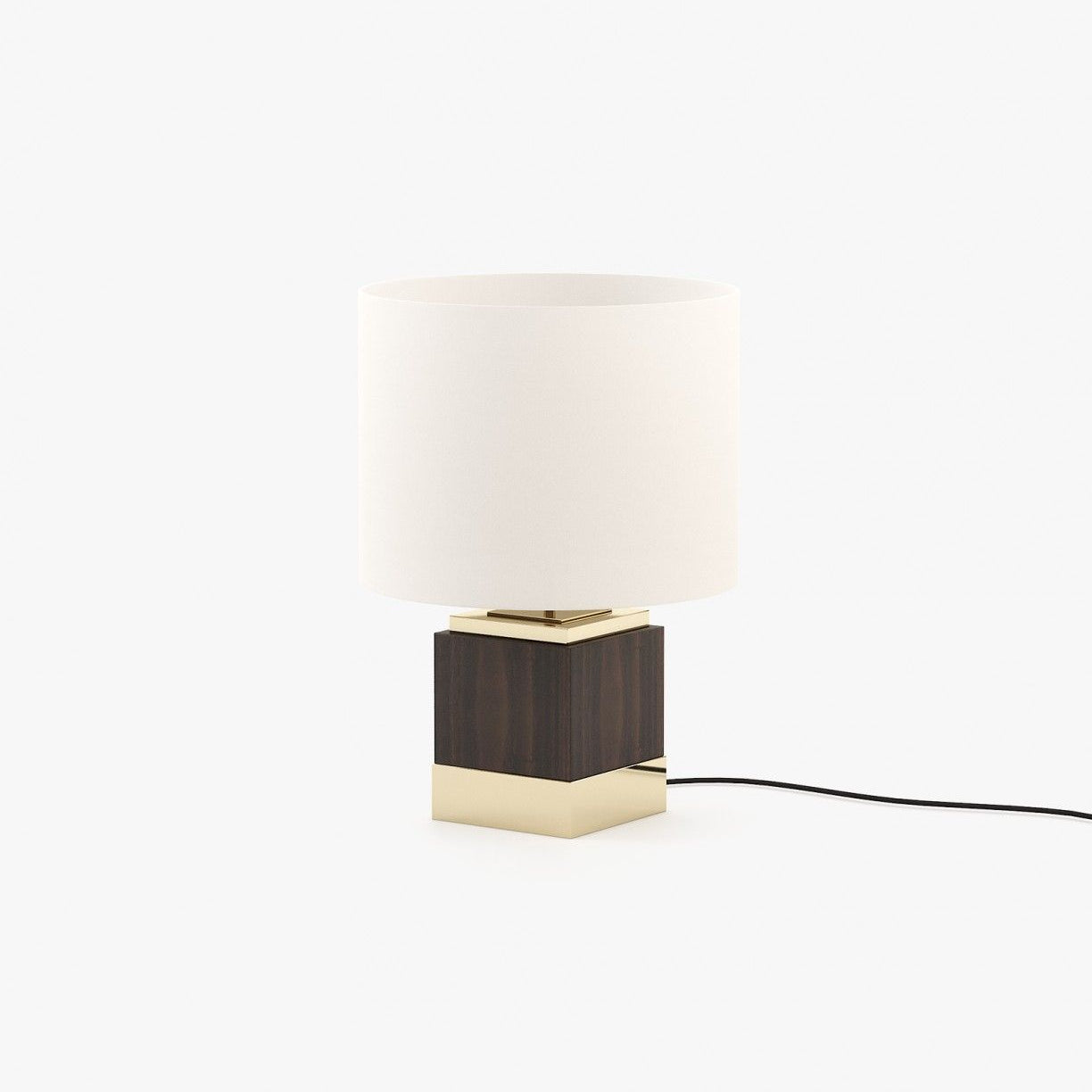 Laskasas SMITH Table & Desk Lamp Smoked Eucalyptus Veneer Matte - Araco Interiors