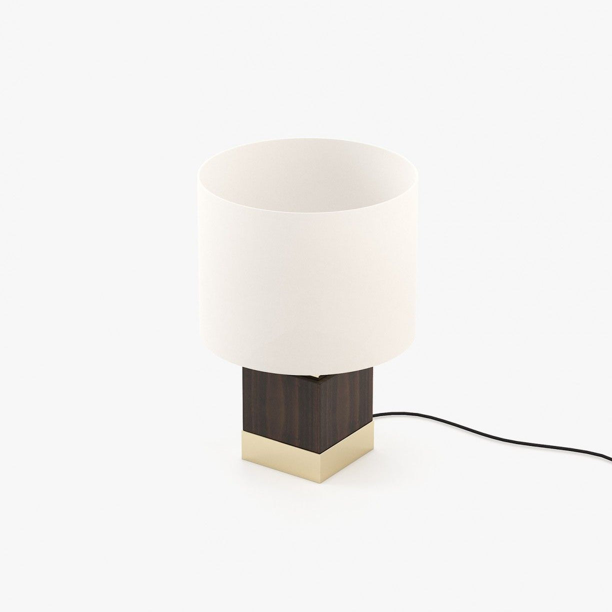 Laskasas SMITH Table & Desk Lamp Smoked Eucalyptus Veneer Matte - Araco Interiors