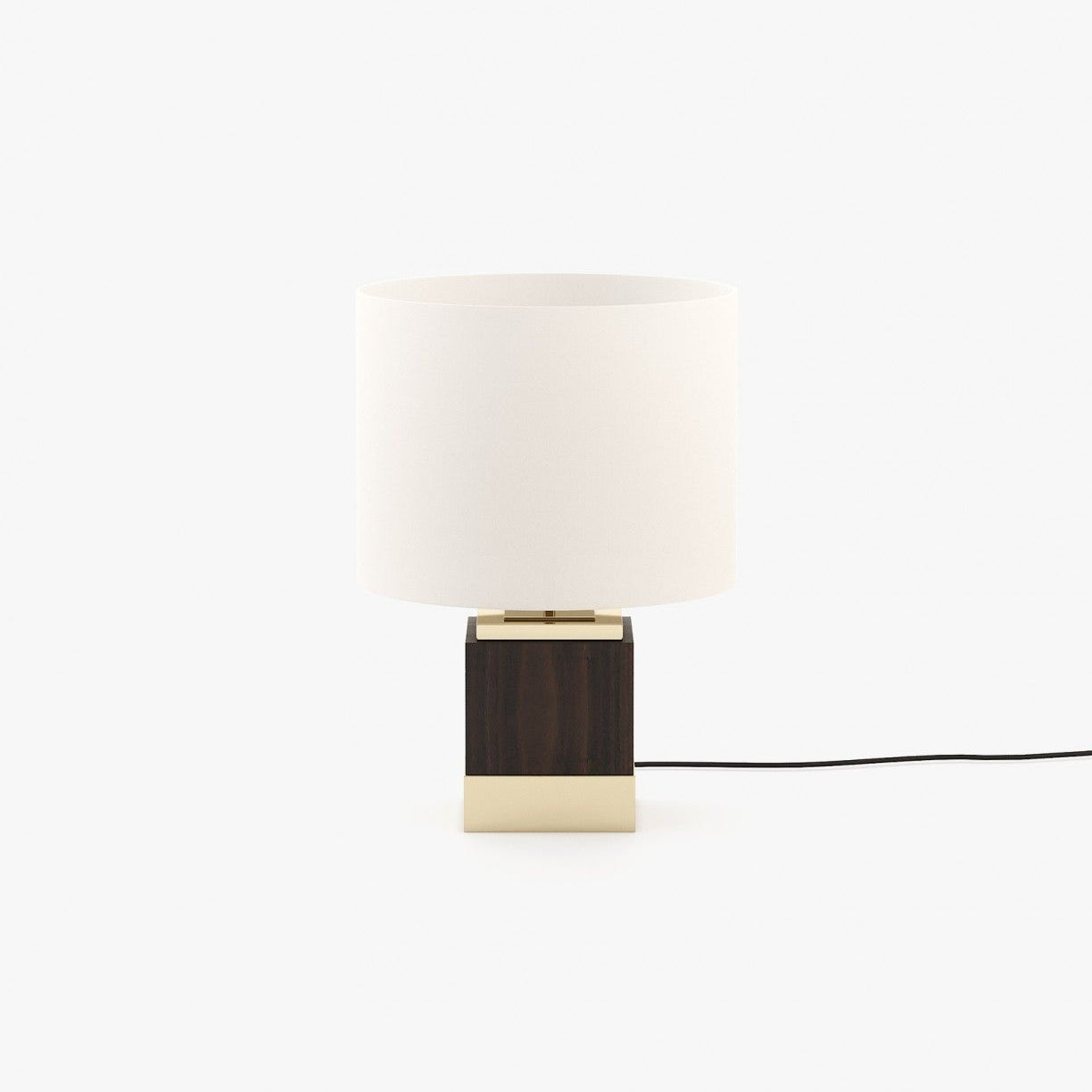 Laskasas SMITH Table & Desk Lamp Smoked Eucalyptus Veneer Matte - Araco Interiors