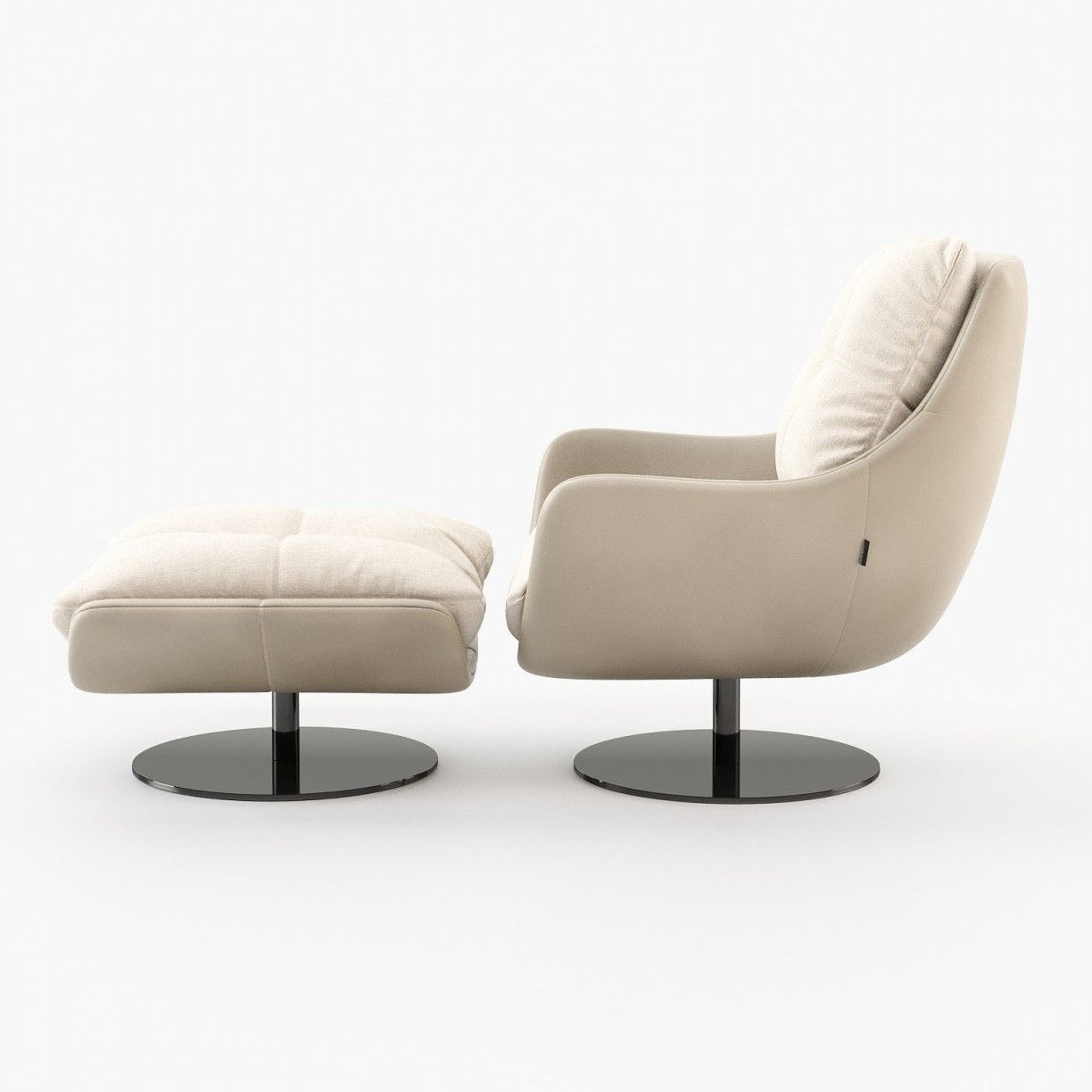 Laskasas SOPHIA Armchair Seoul Sand leather - Araco Interiors