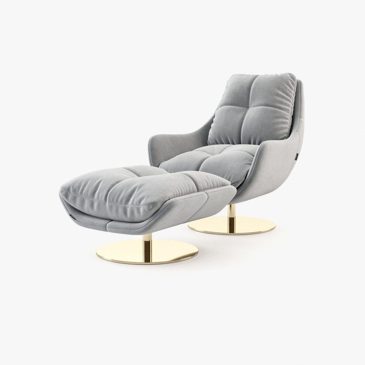 Laskasas SOPHIA Armchair Vienna Light Grey - Araco Interiors