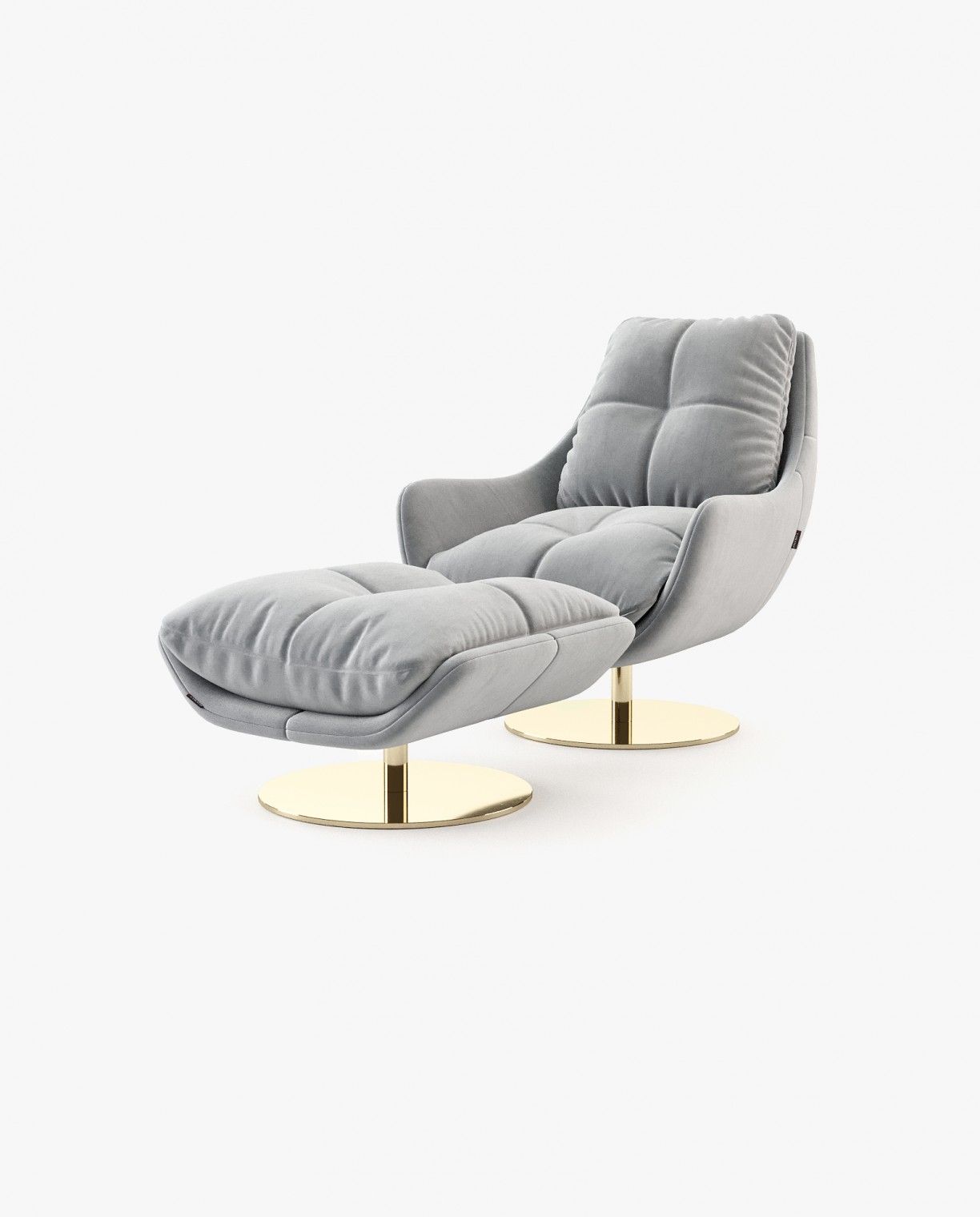 Laskasas SOPHIA Armchair Vienna Light Grey - Araco Interiors