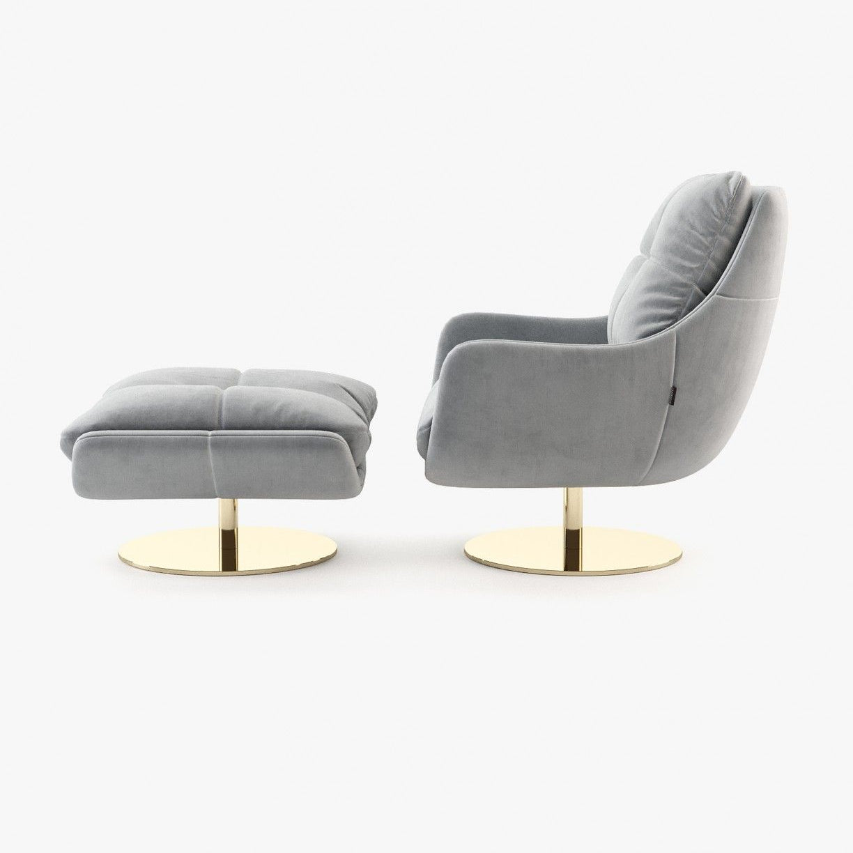 Laskasas SOPHIA Armchair Vienna Light Grey - Araco Interiors