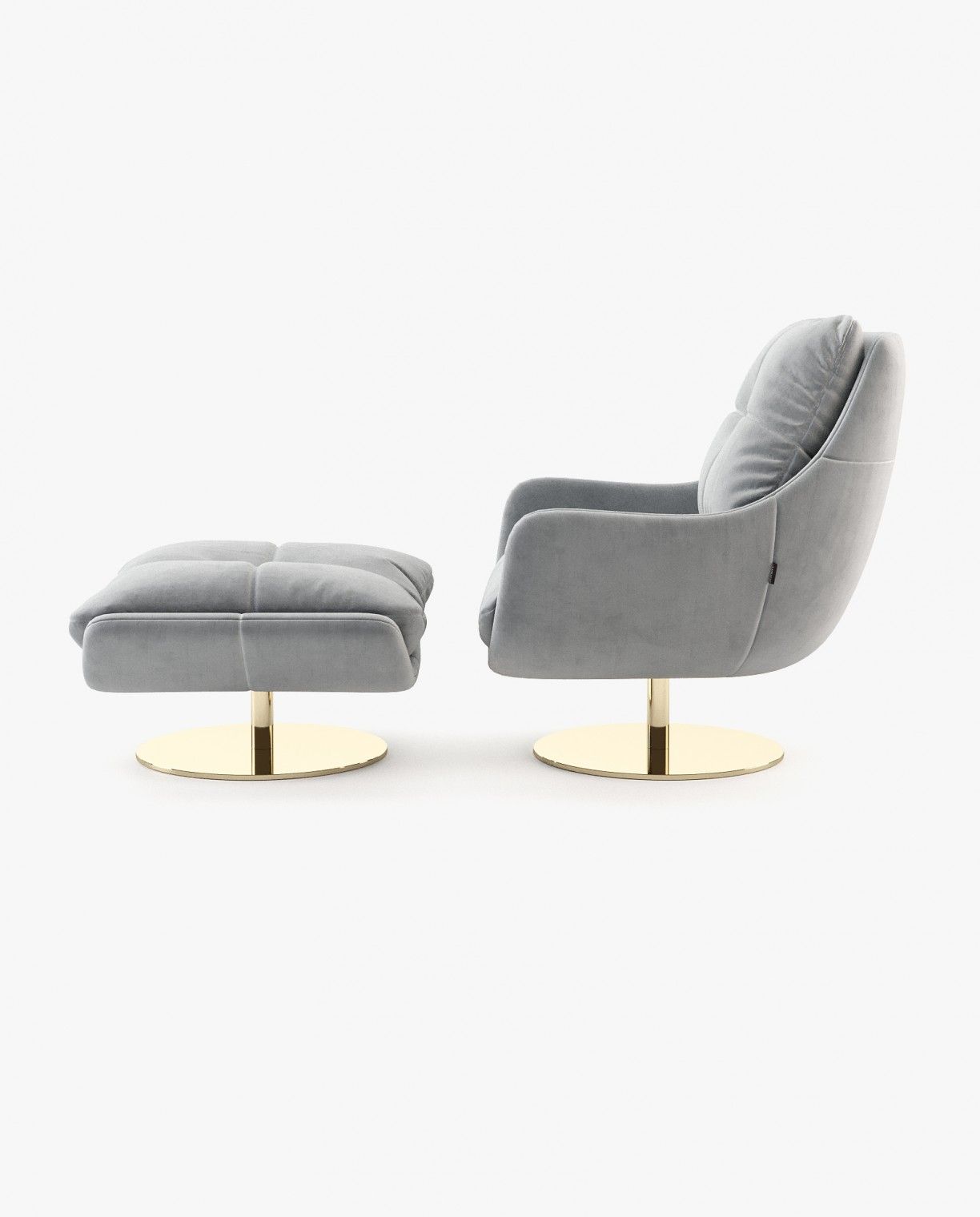 Laskasas SOPHIA Armchair Vienna Light Grey - Araco Interiors