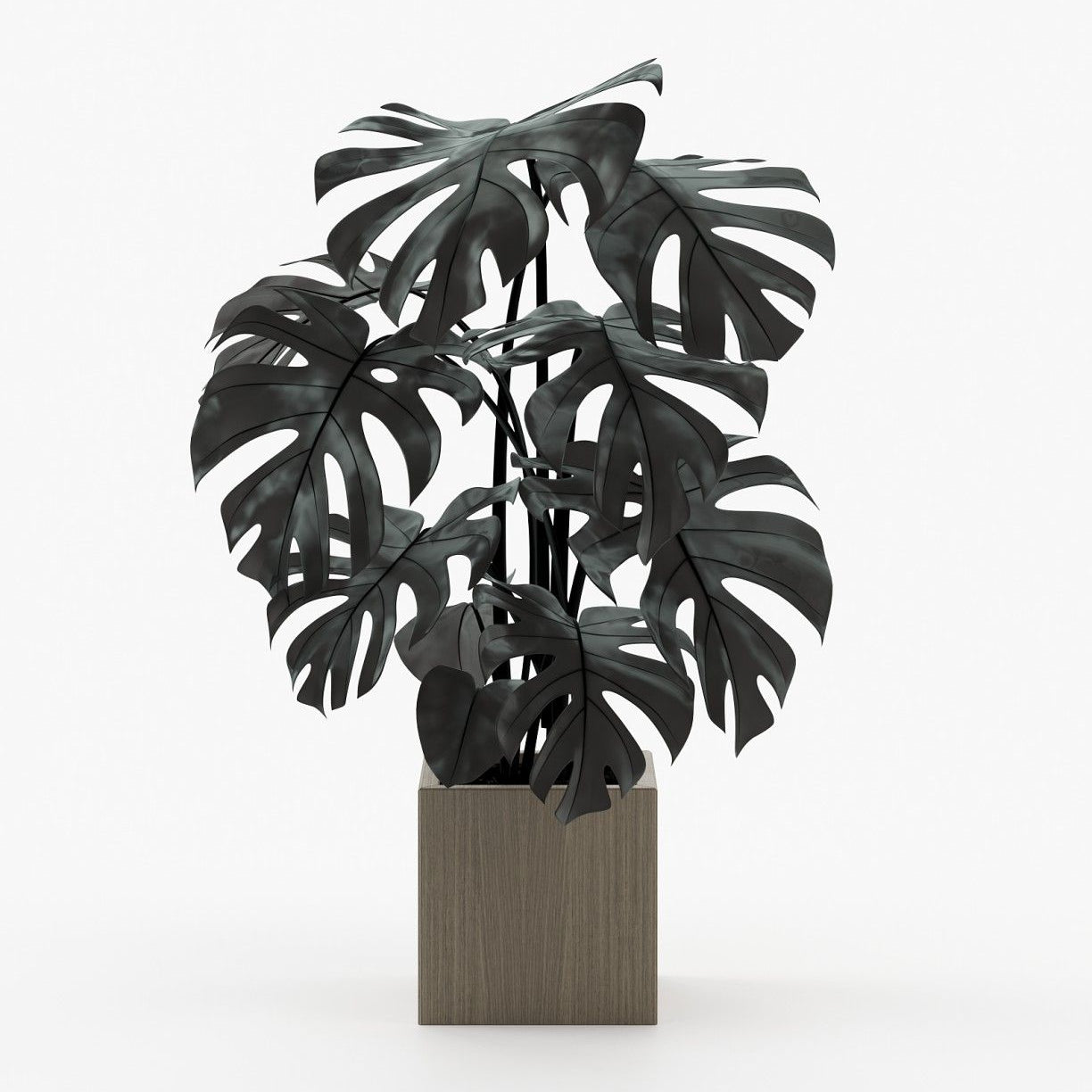 Laskasas STELA Planter & Pot Aged Oak Veneer Matte - Araco Interiors