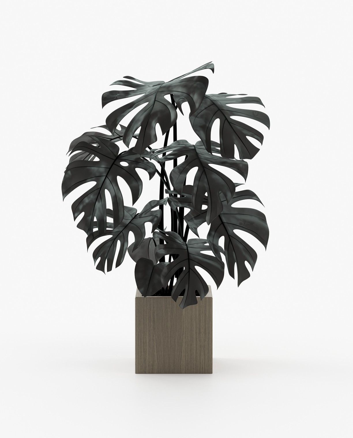 Laskasas STELA Planter & Pot Aged Oak Veneer Matte - Araco Interiors