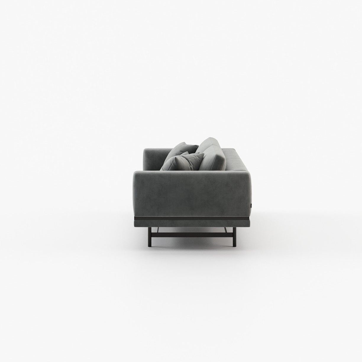 Laskasas STEWART 2 seater Sofa Vienna Anthracite - Araco Interiors
