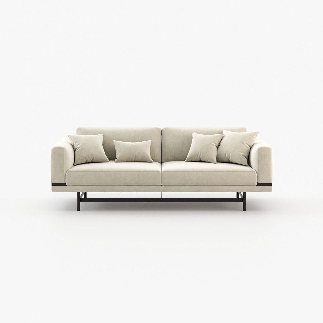 Laskasas STEWART 2 seater Sofa Vienna Cream - Araco Interiors