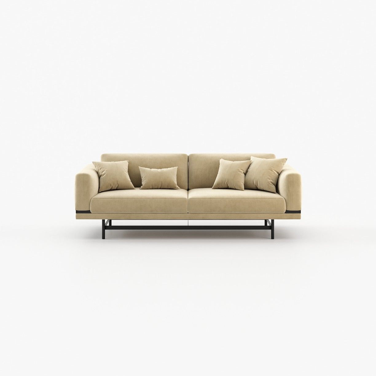 Laskasas STEWART 3 seater Sofa Vienna Beige - Araco Interiors