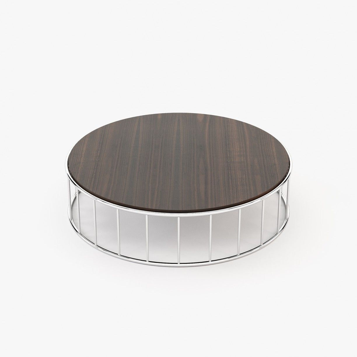 Laskasas STILL Coffee Table Smoked Eucalyptus Veneer Matte - Araco Interiors