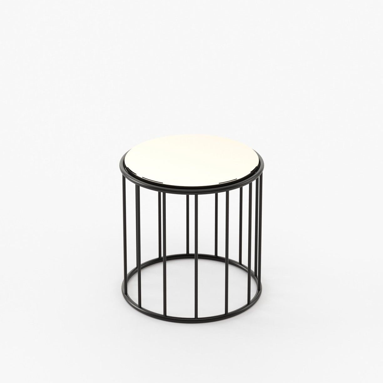 Laskasas STILL Nest & Side Table Bronze Mirror - Araco Interiors