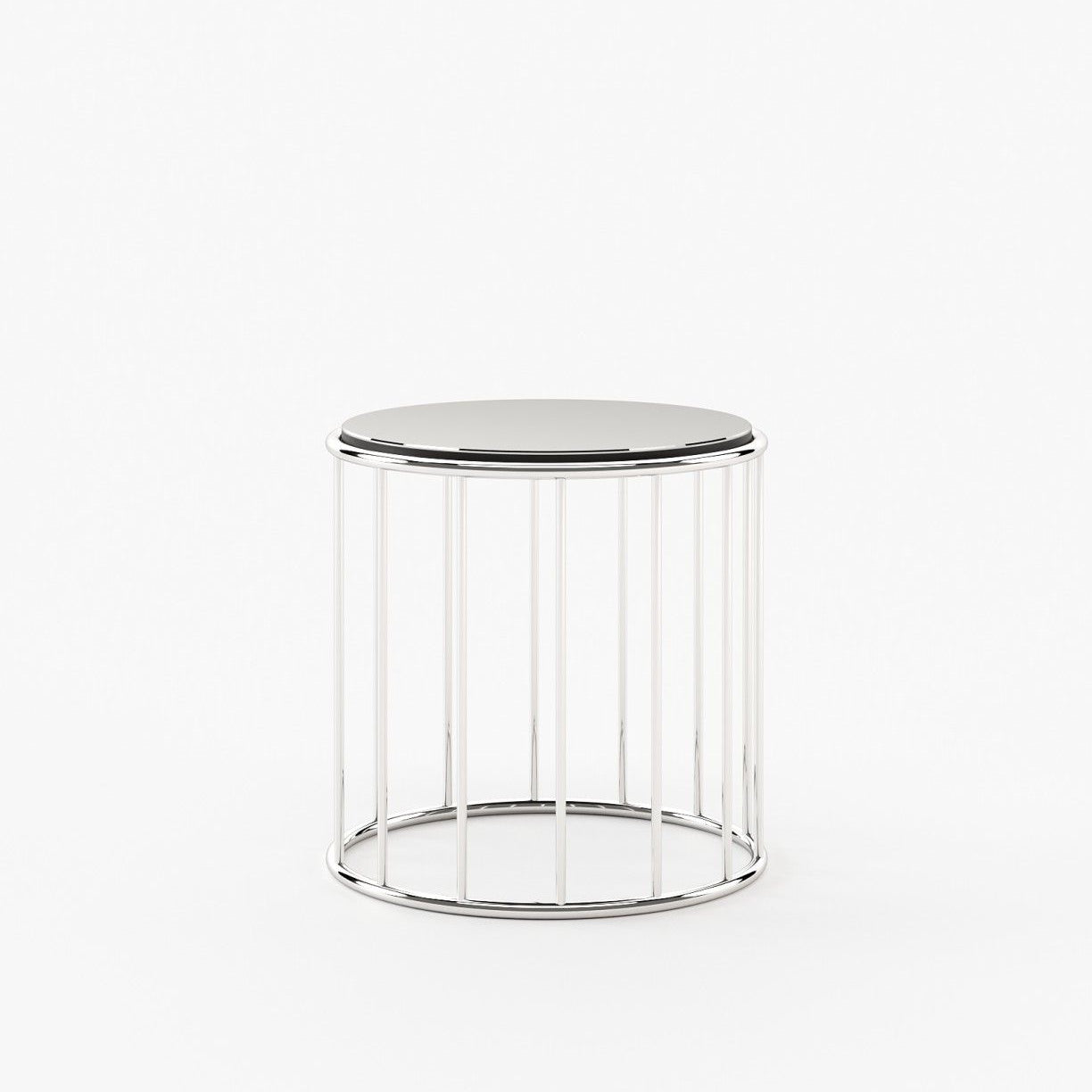 Laskasas STILL Nest & Side Table Gris Mirror - Araco Interiors