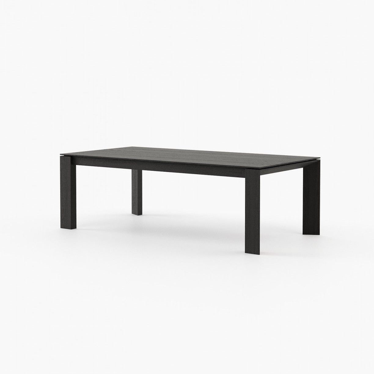Laskasas SUSAN Dining & Bar Table Black Ash Veneer Matte - Araco Interiors