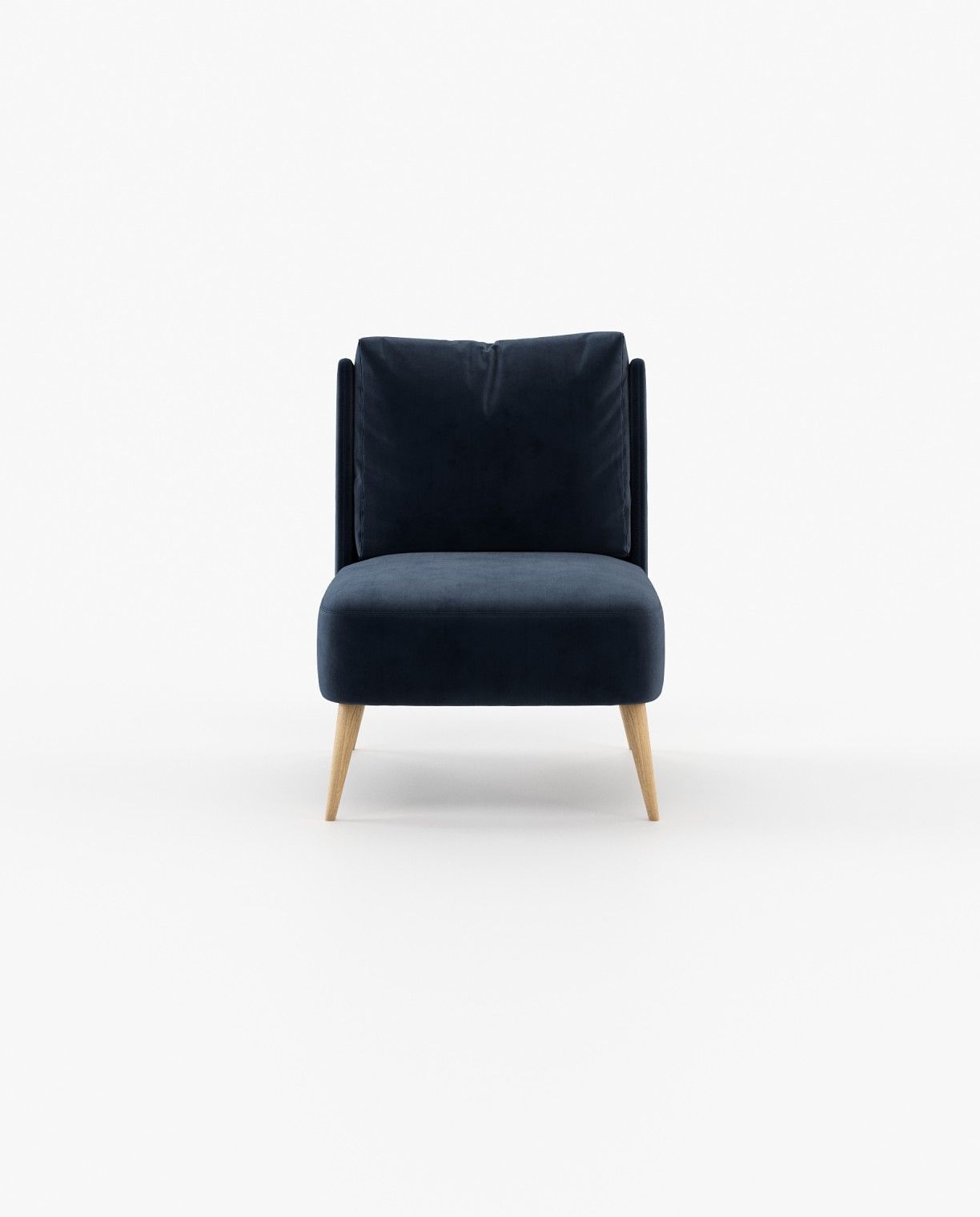 Laskasas TADEAS Armchair Vienna Deep Blue - Araco Interiors
