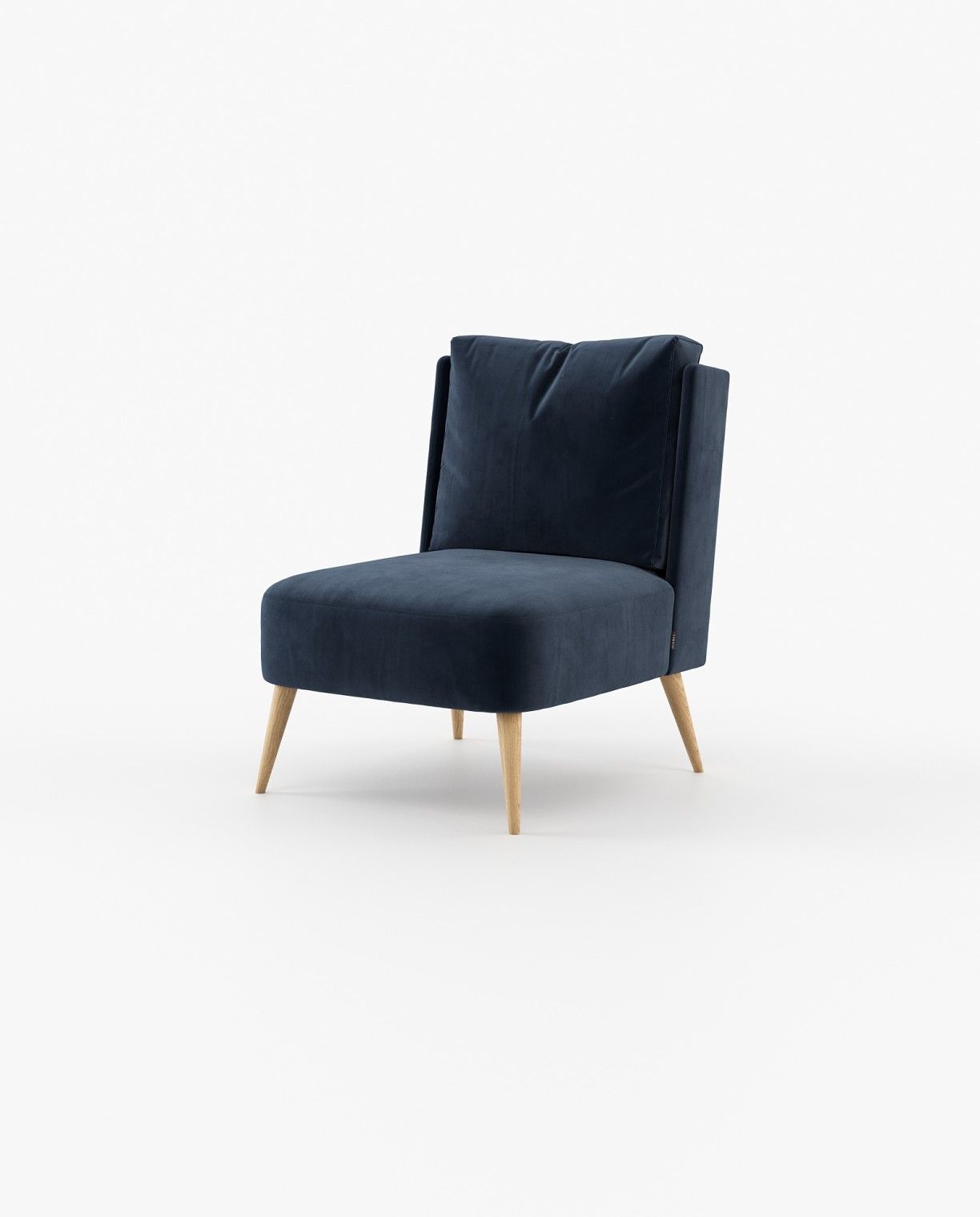 Laskasas TADEAS Armchair Vienna Deep Blue - Araco Interiors