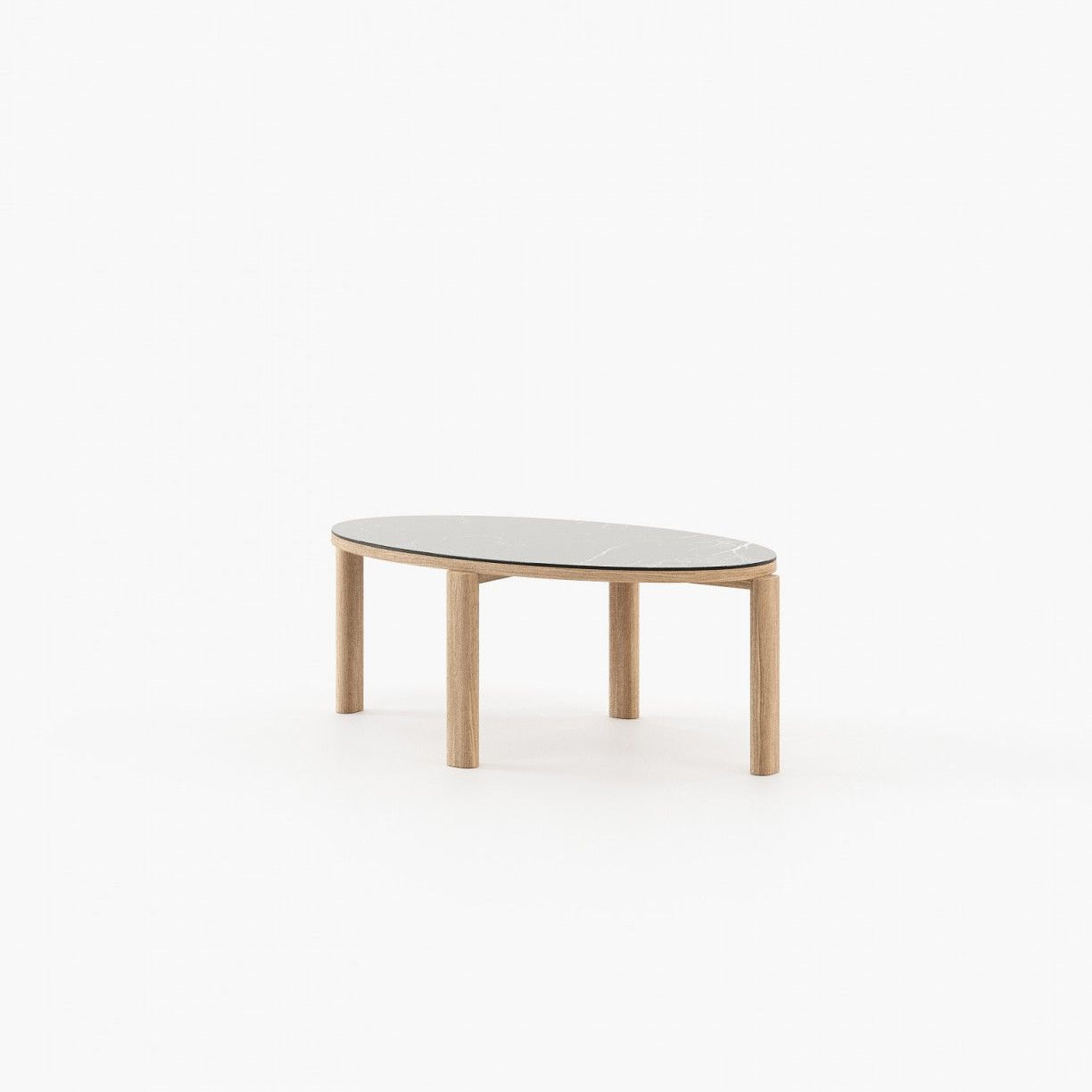 Laskasas TASOS Coffee Table Oak Veneer Matte - Araco Interiors