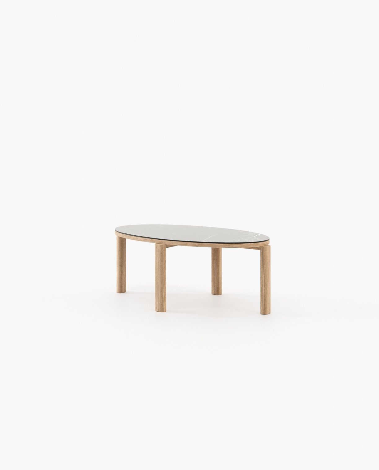 Laskasas TASOS Coffee Table Oak Veneer Matte - Araco Interiors
