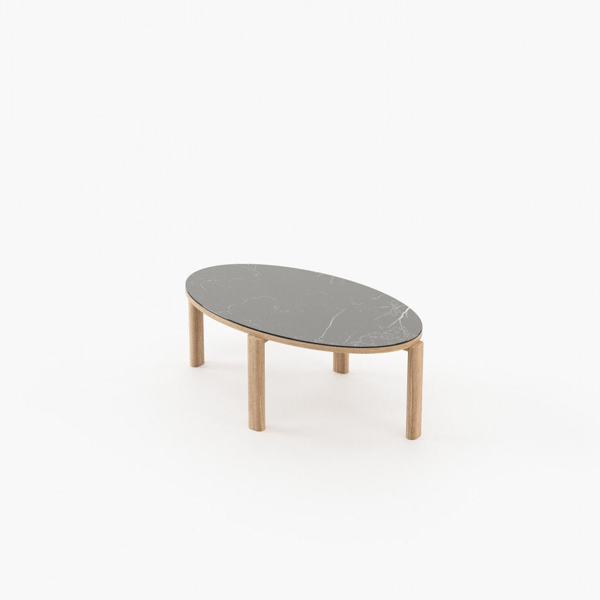 Laskasas TASOS Coffee Table Oak Veneer Matte - Araco Interiors