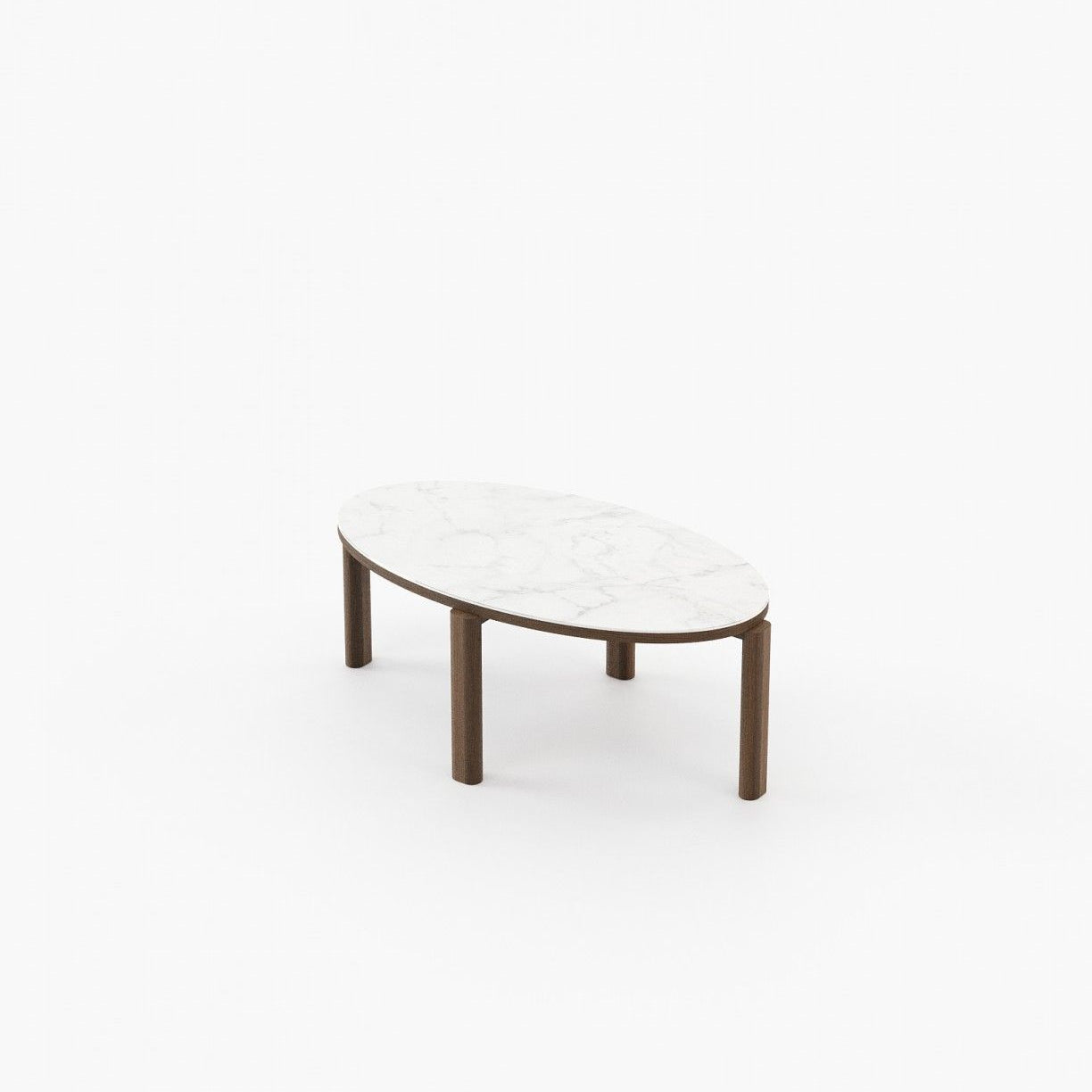 Laskasas TASOS Coffee Table Walnut Veneer Matte - Araco Interiors