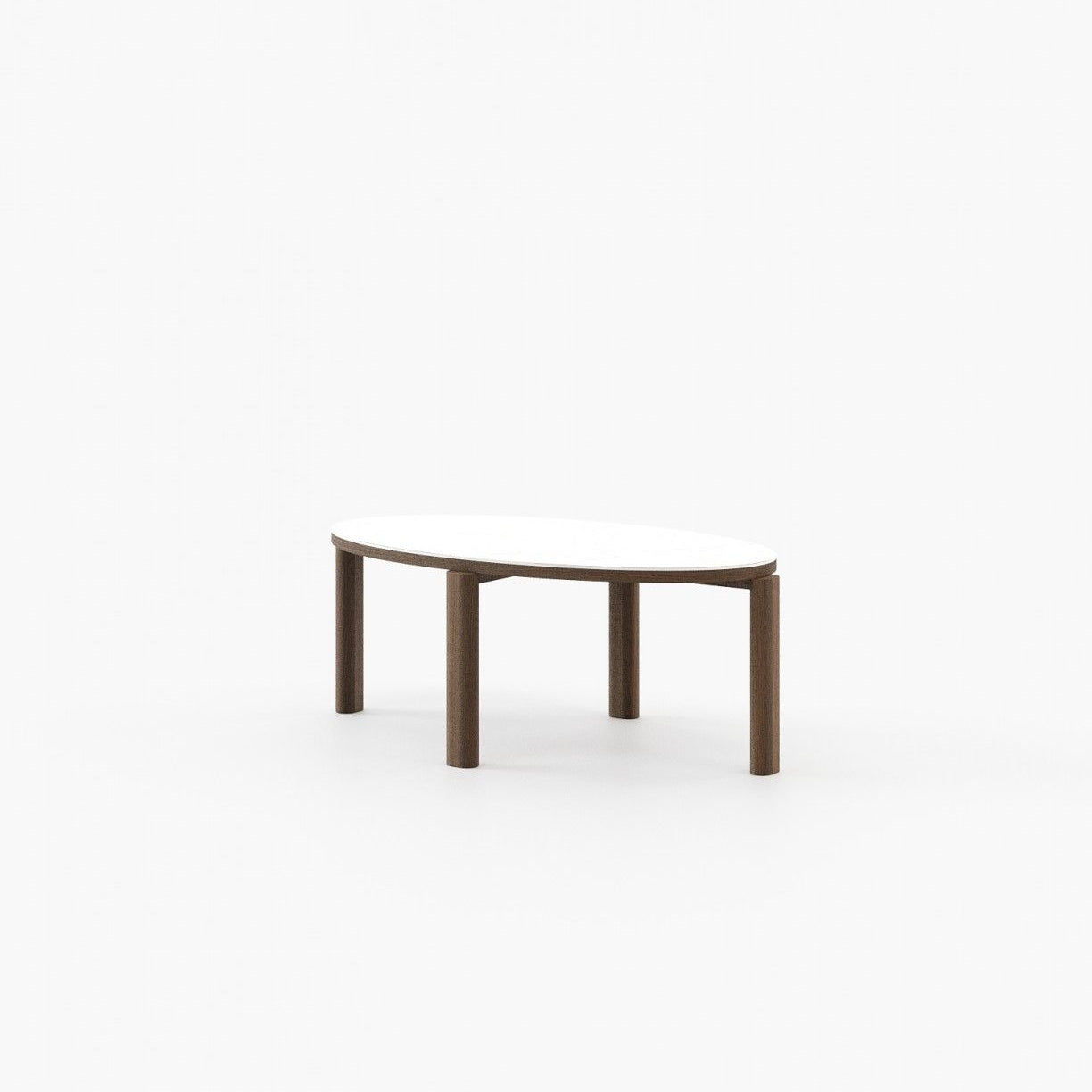 Laskasas TASOS Coffee Table Walnut Veneer Matte - Araco Interiors