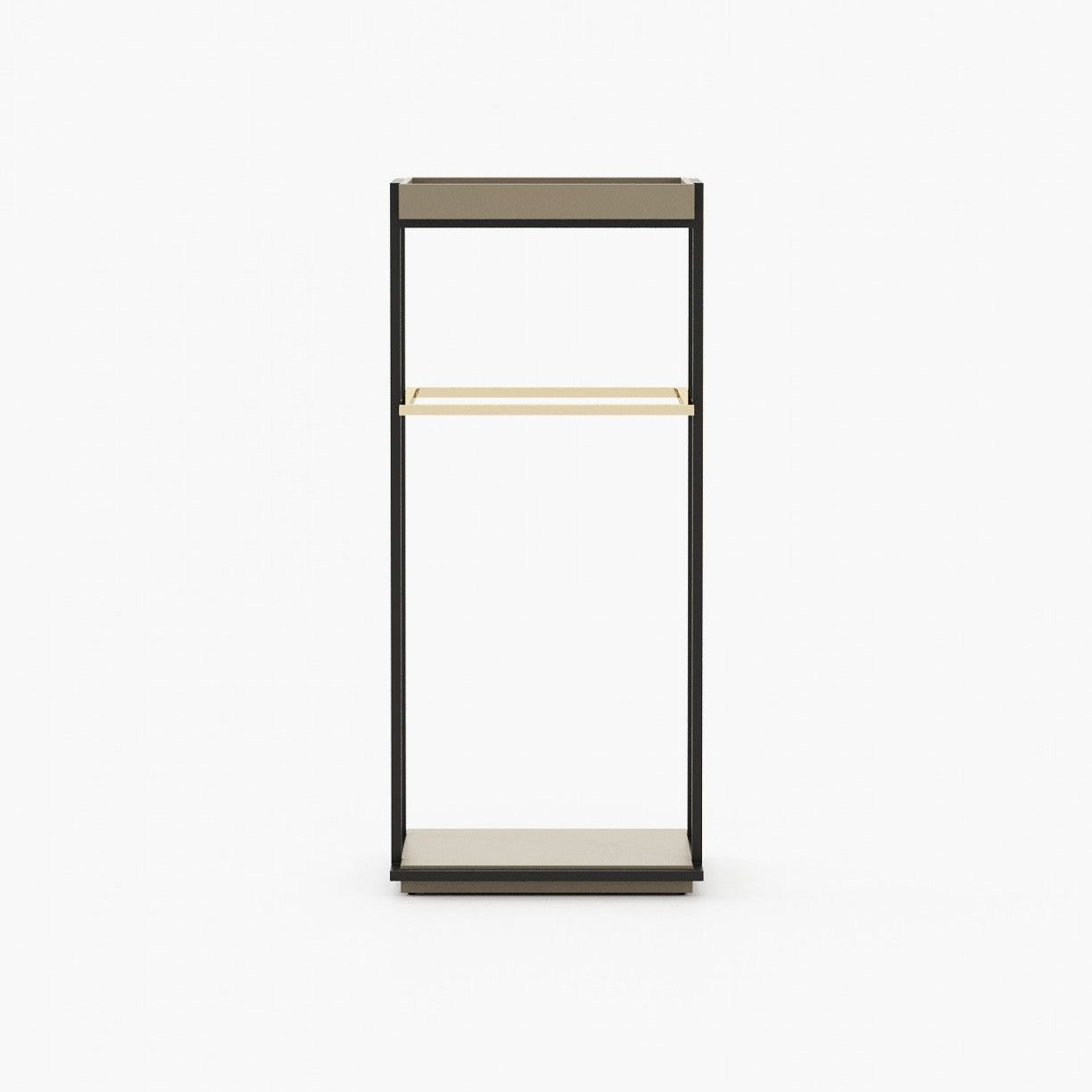 Laskasas TED Coat & Umbrella Stand Beige Grey Lacquer Matte - Araco Interiors