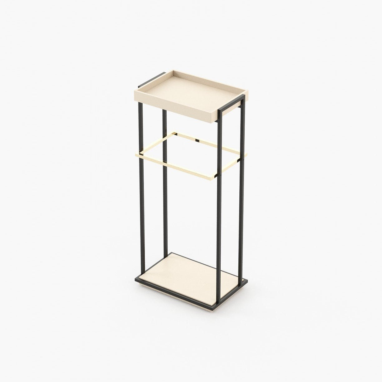 Laskasas TED Coat & Umbrella Stand Moka Lacquer Matte - Araco Interiors