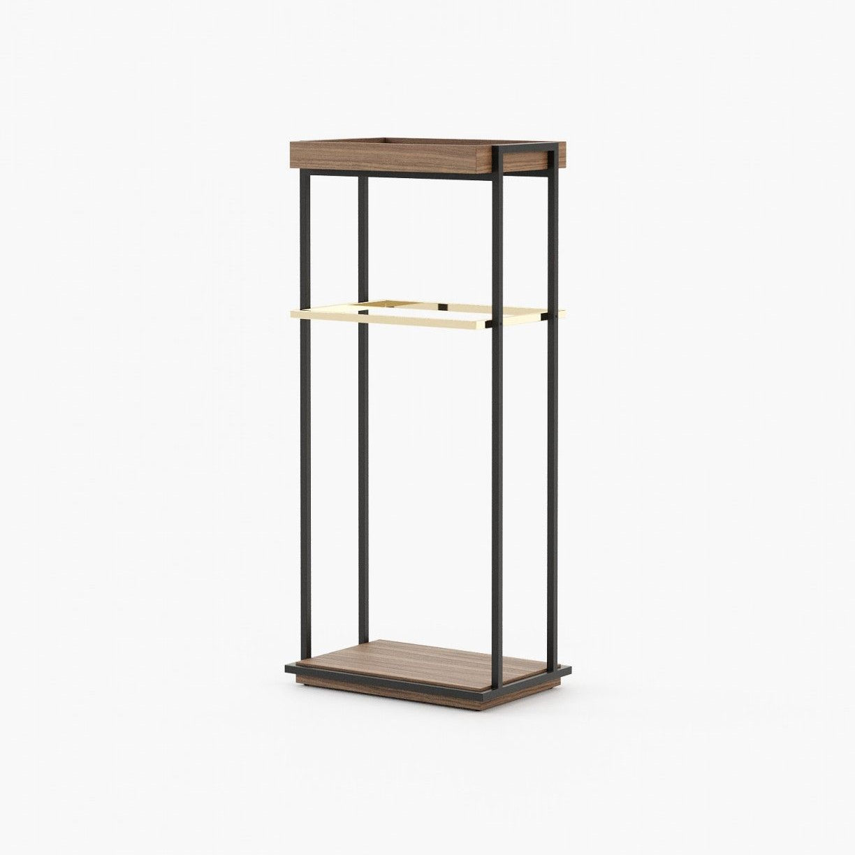 Laskasas TED Coat & Umbrella Stand Walnut Veneer Matte - Araco Interiors