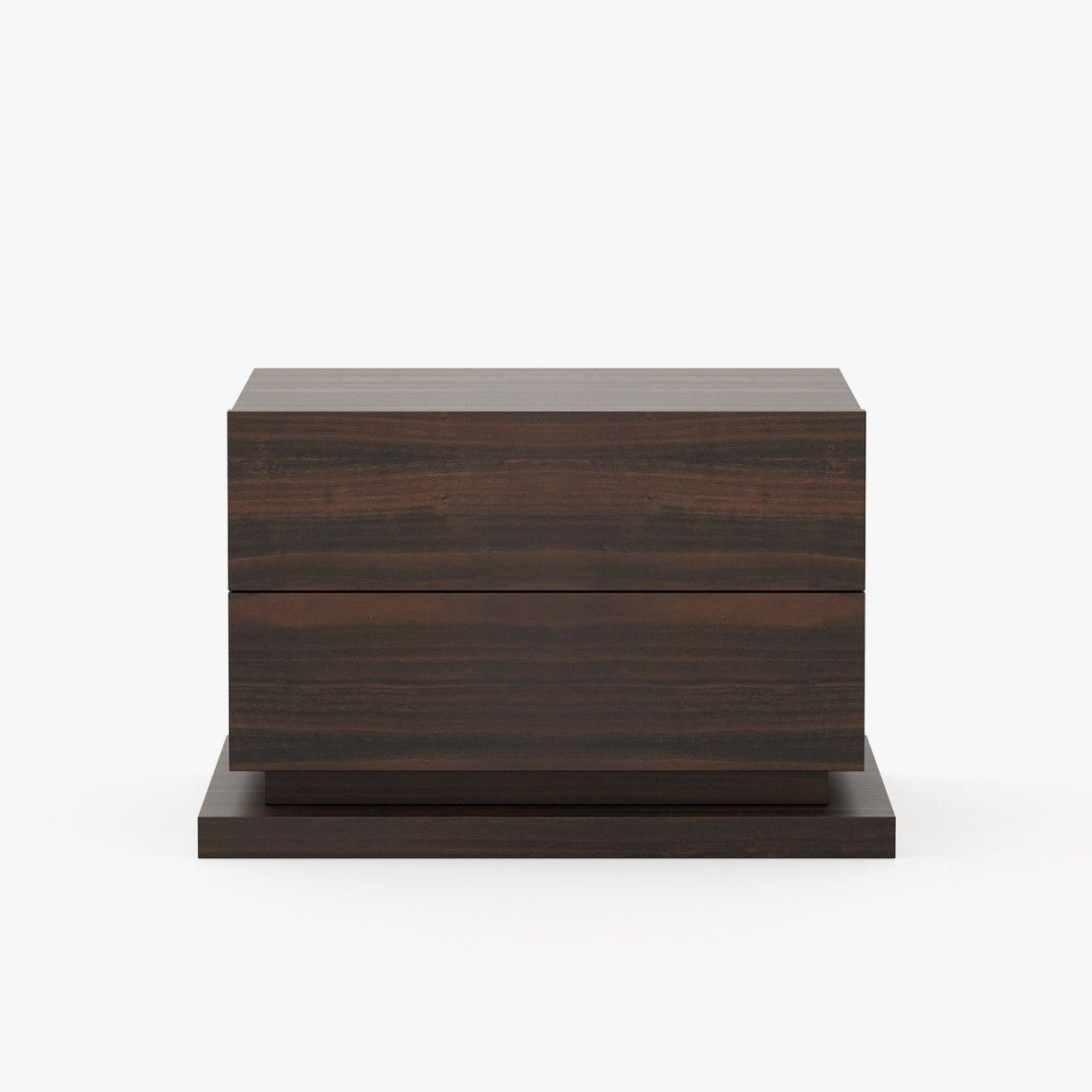 Laskasas USO Bedside Cabinet & Table Smoked Eucalyptus Veneer Matte - Araco Interiors