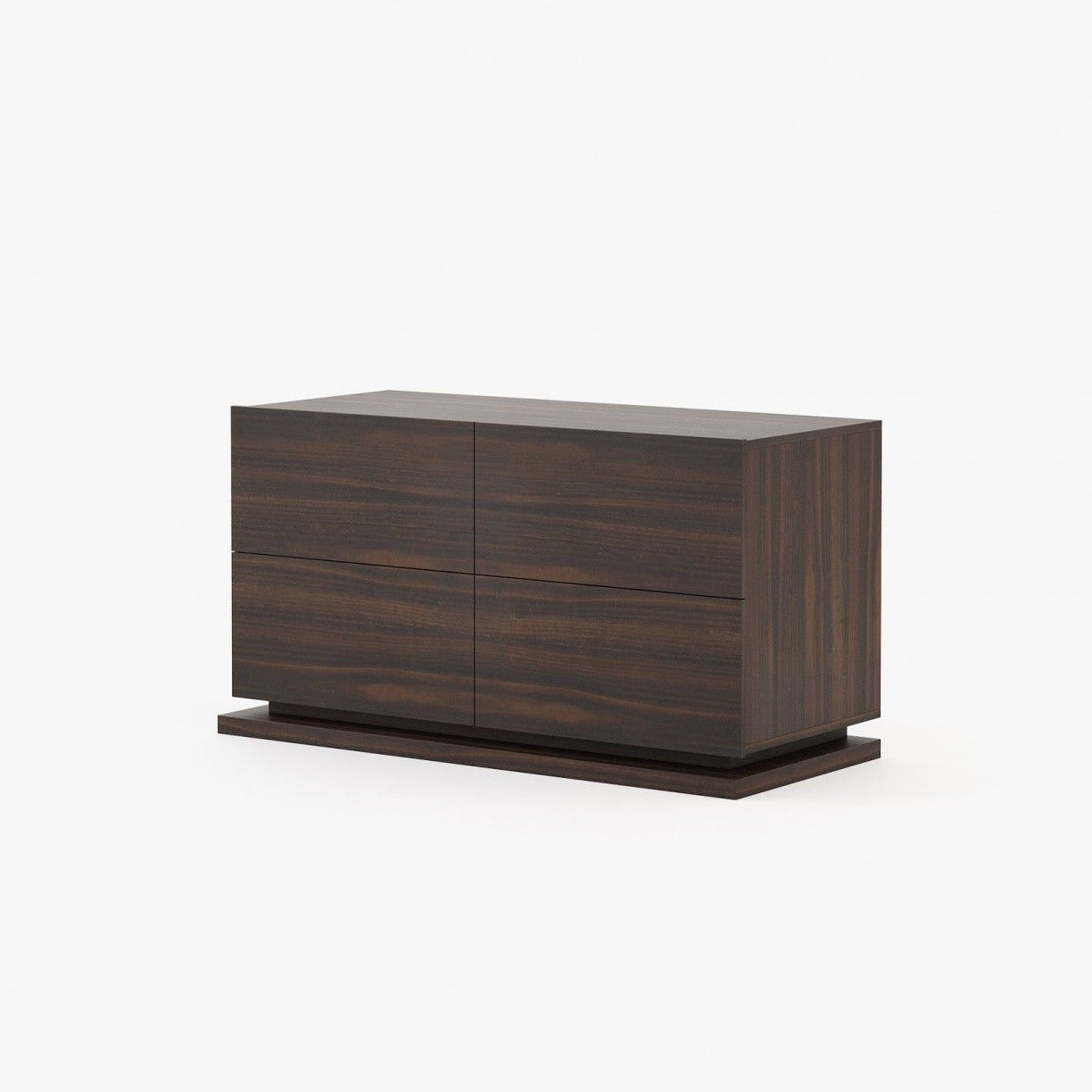 Laskasas USO Set of 4 Chest of Drawers Smoked Eucalyptus Veneer Matte - Araco Interiors
