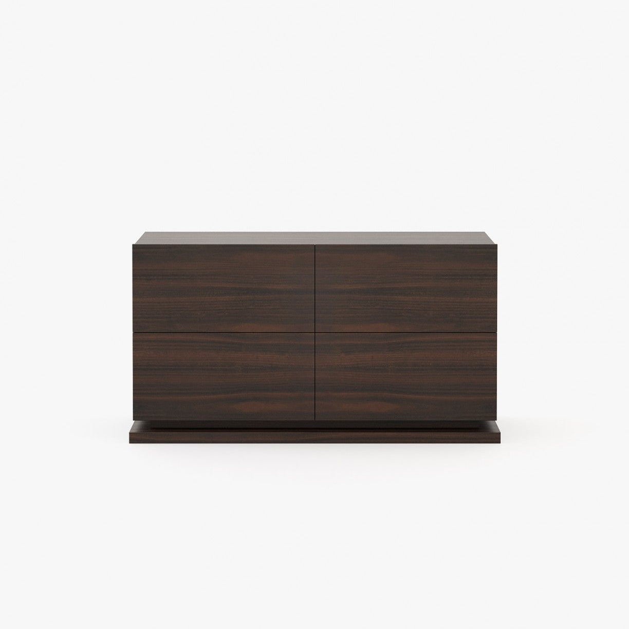 Laskasas USO Set of 4 Chest of Drawers Smoked Eucalyptus Veneer Matte - Araco Interiors
