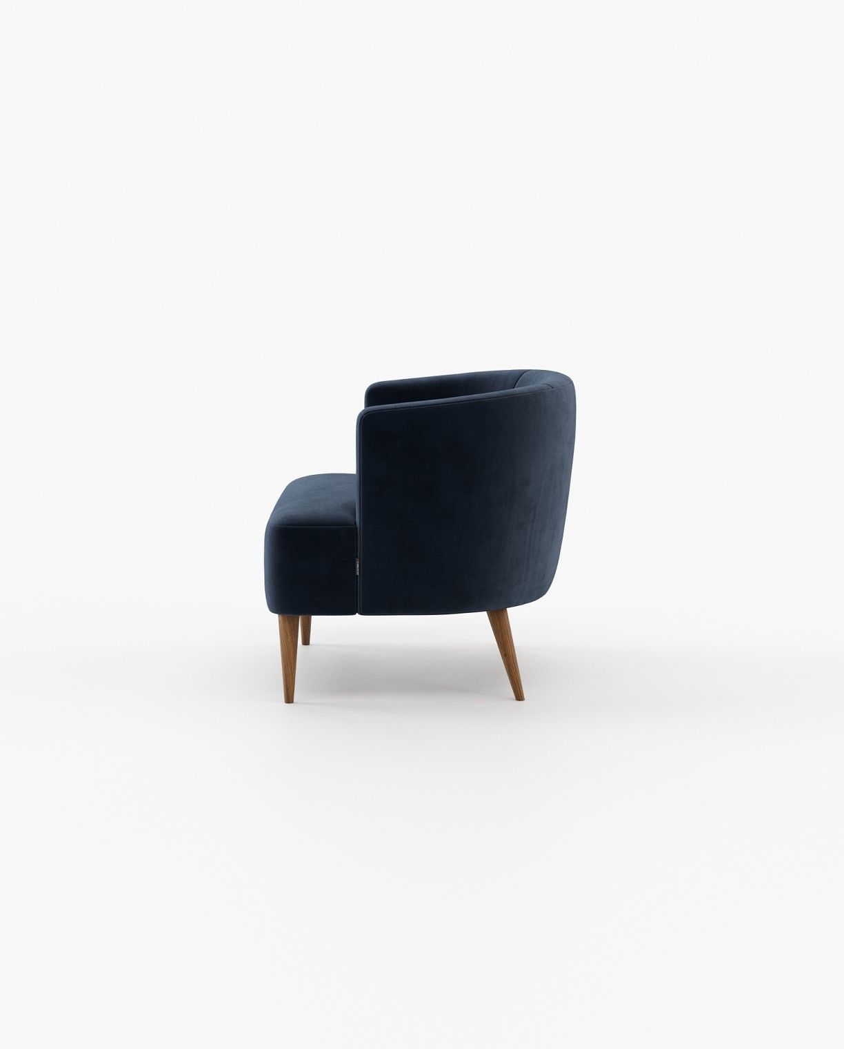 Laskasas VEERA Armchair Vienna Deep Blue - Araco Interiors