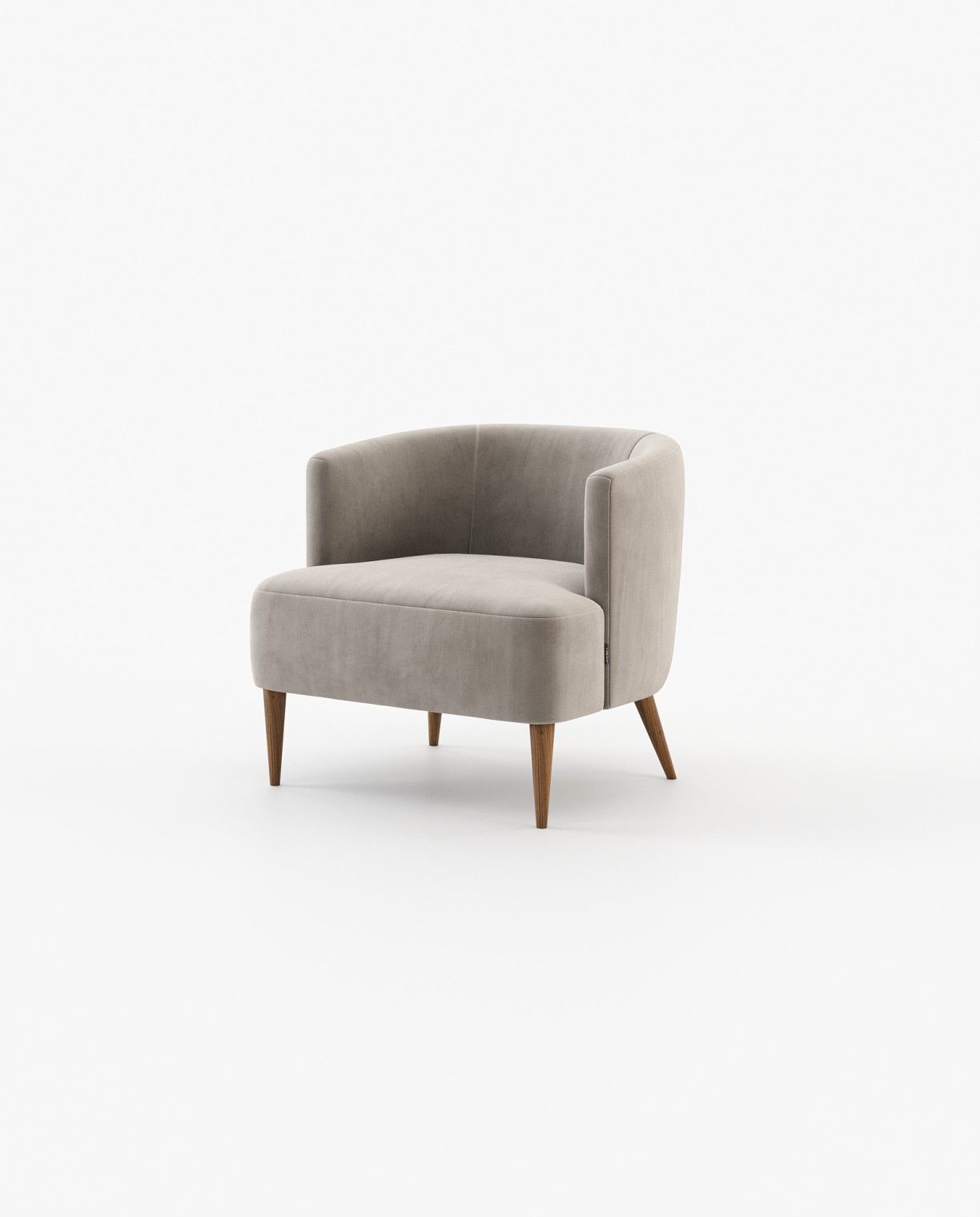 Laskasas VEERA Armchair Vienna Khaki - Araco Interiors