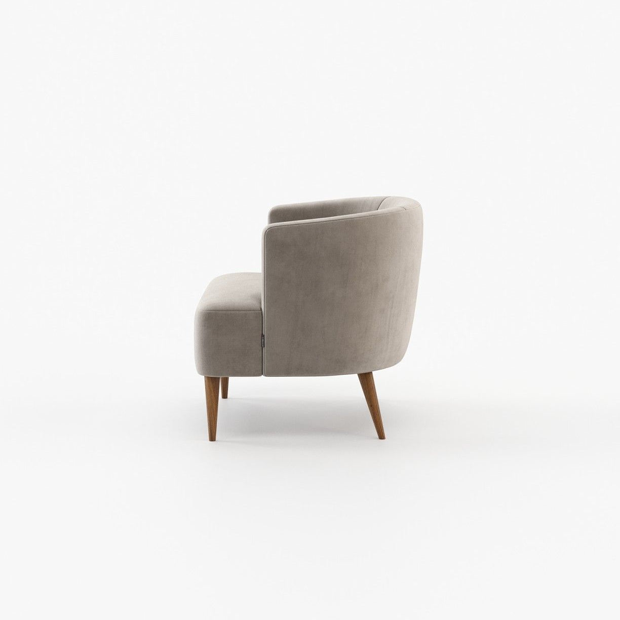Laskasas VEERA Armchair Vienna Khaki - Araco Interiors