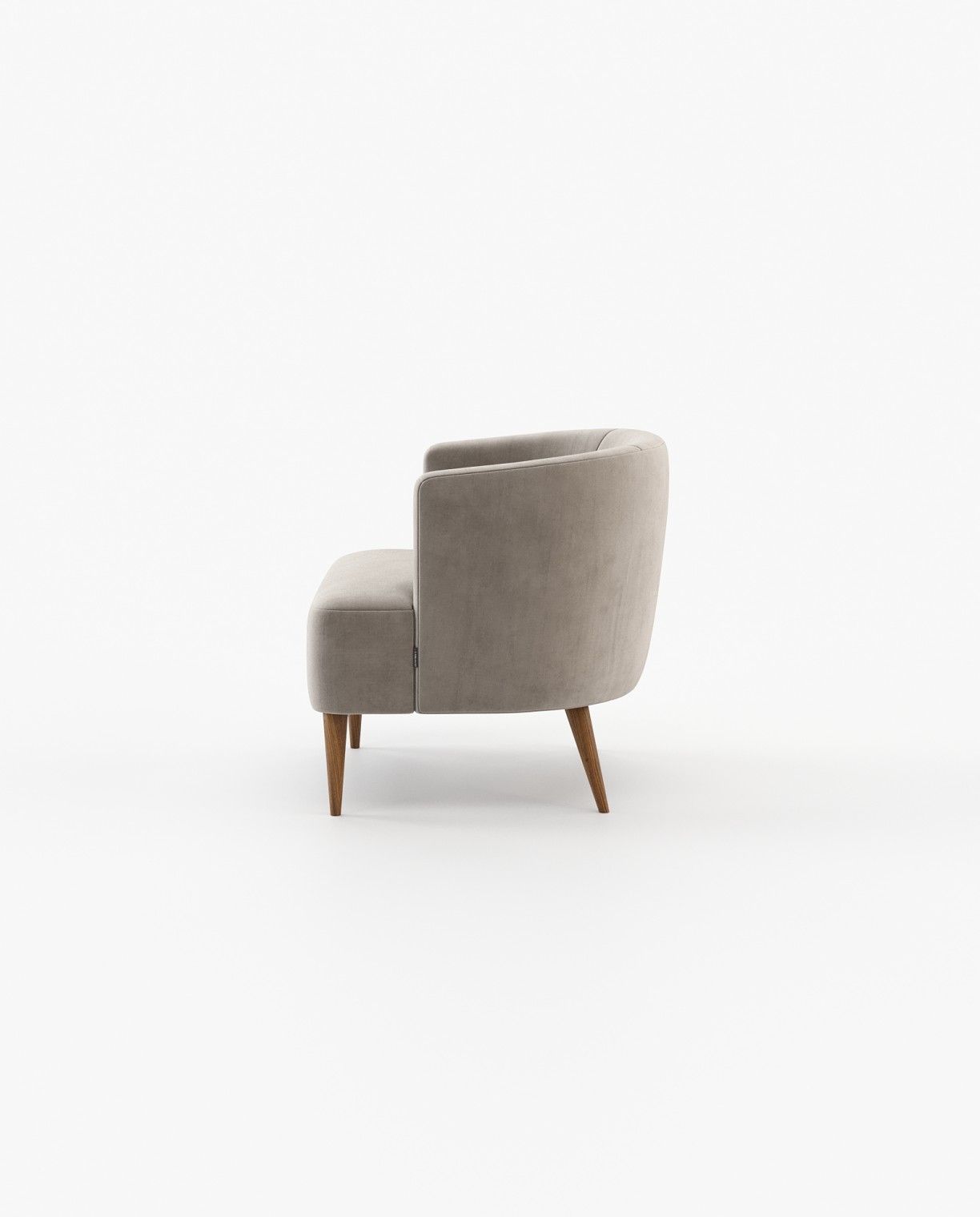 Laskasas VEERA Armchair Vienna Khaki - Araco Interiors