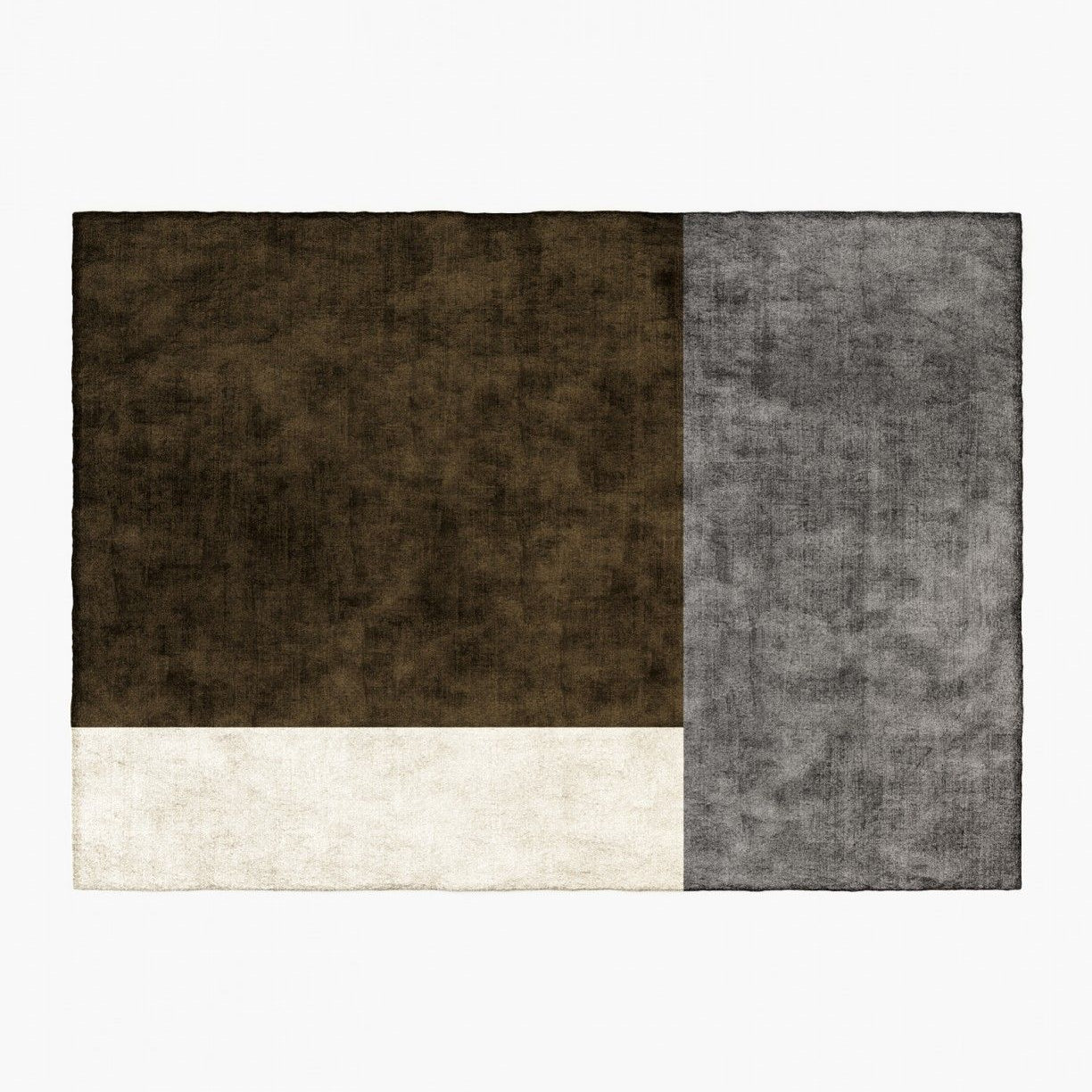 Laskasas VERTICAL Carpet & Rug Dark Brown - Araco Interiors
