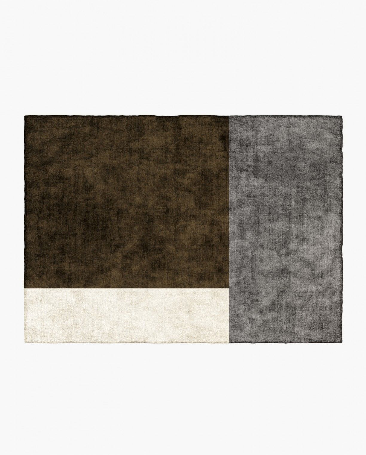 Laskasas VERTICAL Carpet & Rug Dark Brown - Araco Interiors