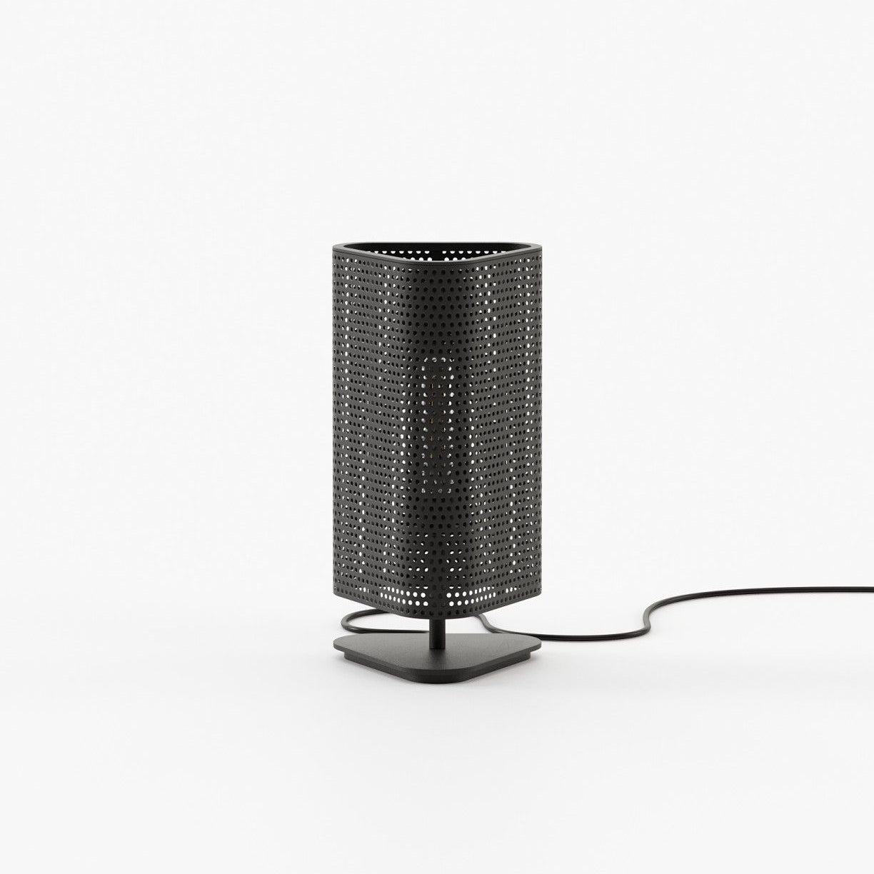 Laskasas WALKER Table & Desk Lamp Smooth Black Iron - Araco Interiors