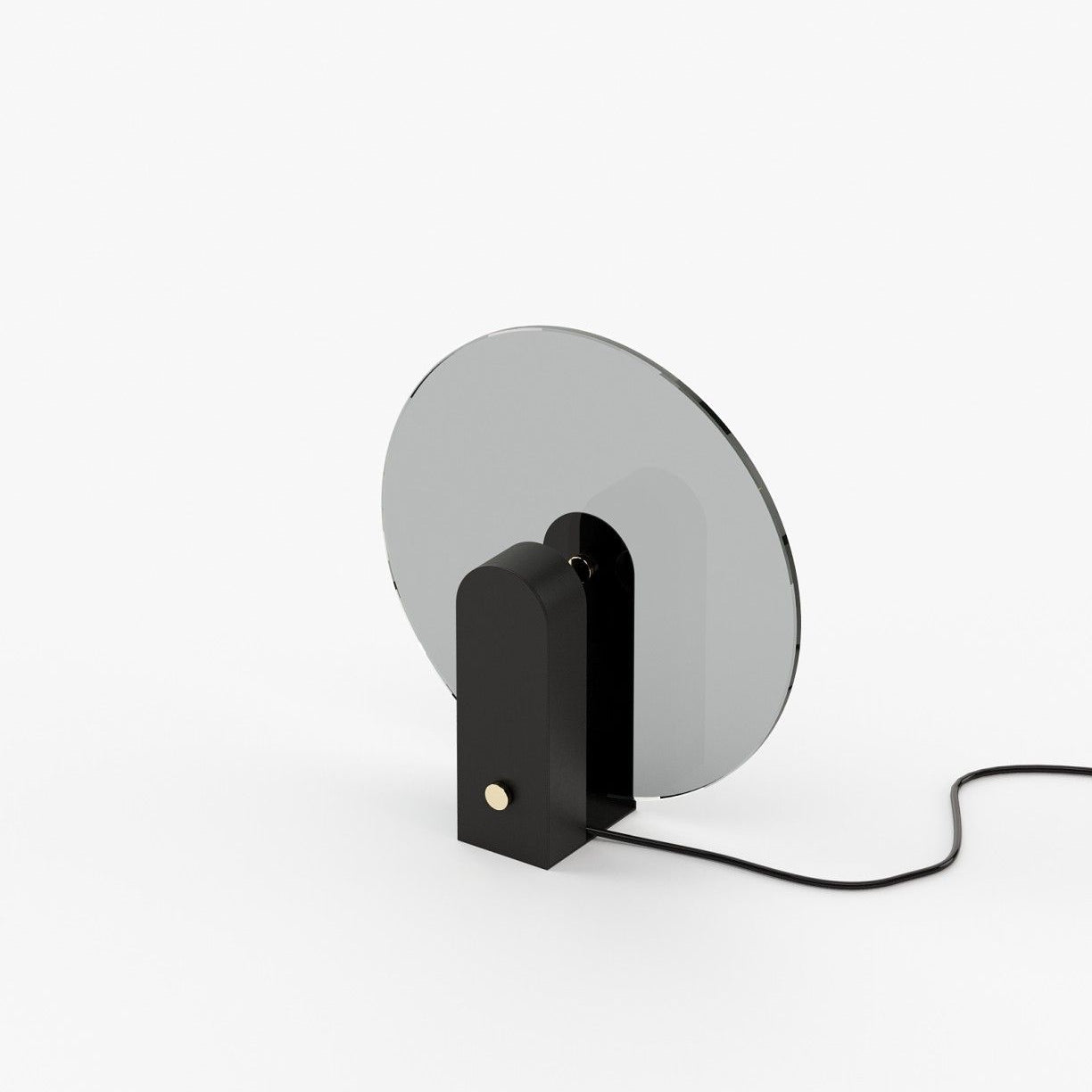 Laskasas WALKER Table & Desk Lamp Smooth Black Iron - Araco Interiors