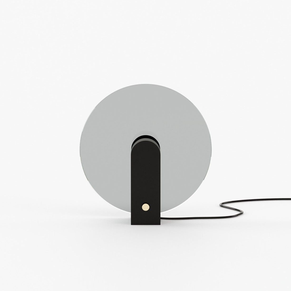 Laskasas WALKER Table & Desk Lamp Smooth Black Iron - Araco Interiors