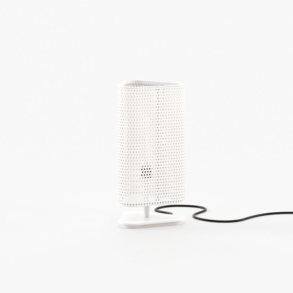 Laskasas WALKER Table & Desk Lamp Smooth White Iron - Araco Interiors