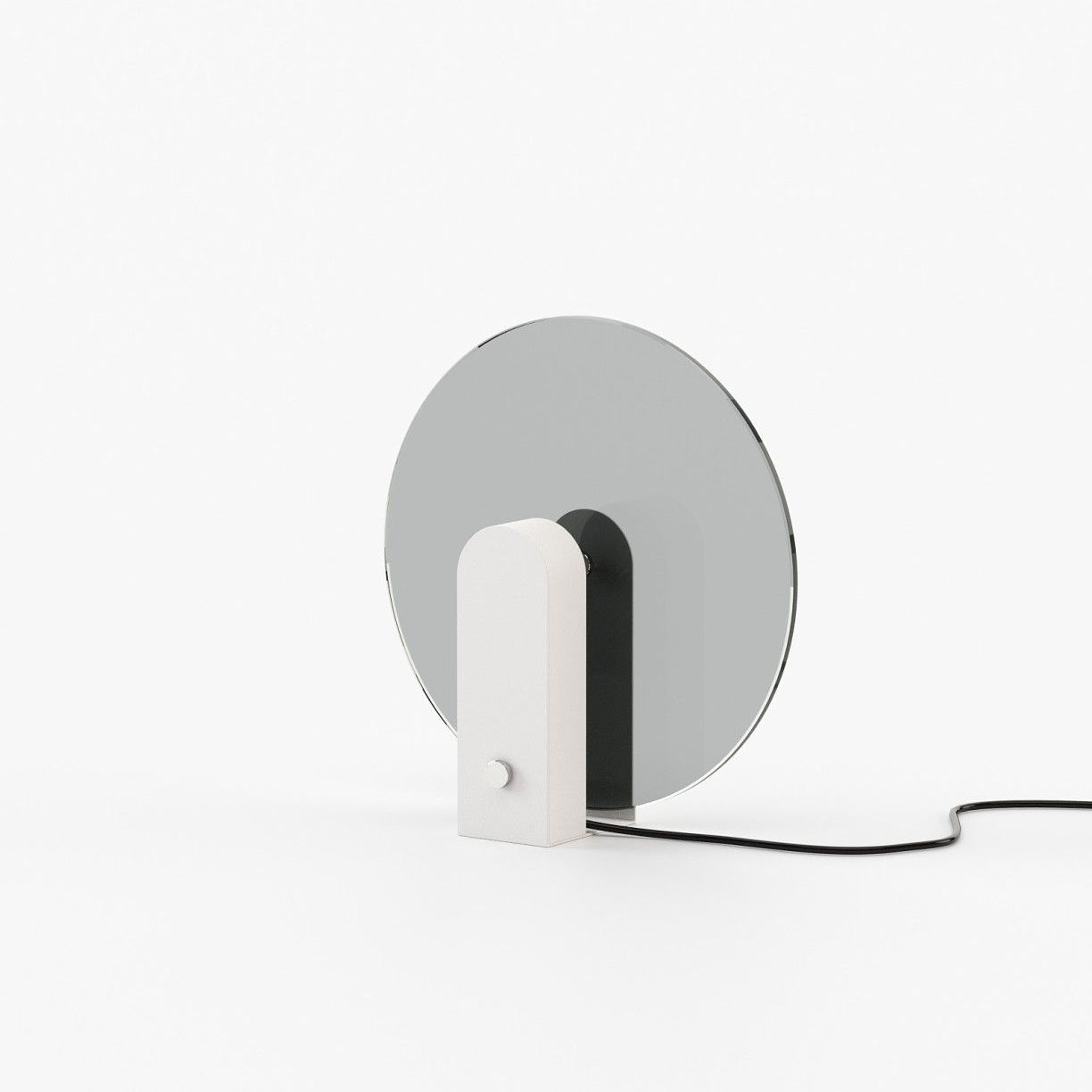 Laskasas WALKER Table & Desk Lamp Textured White Iron - Araco Interiors