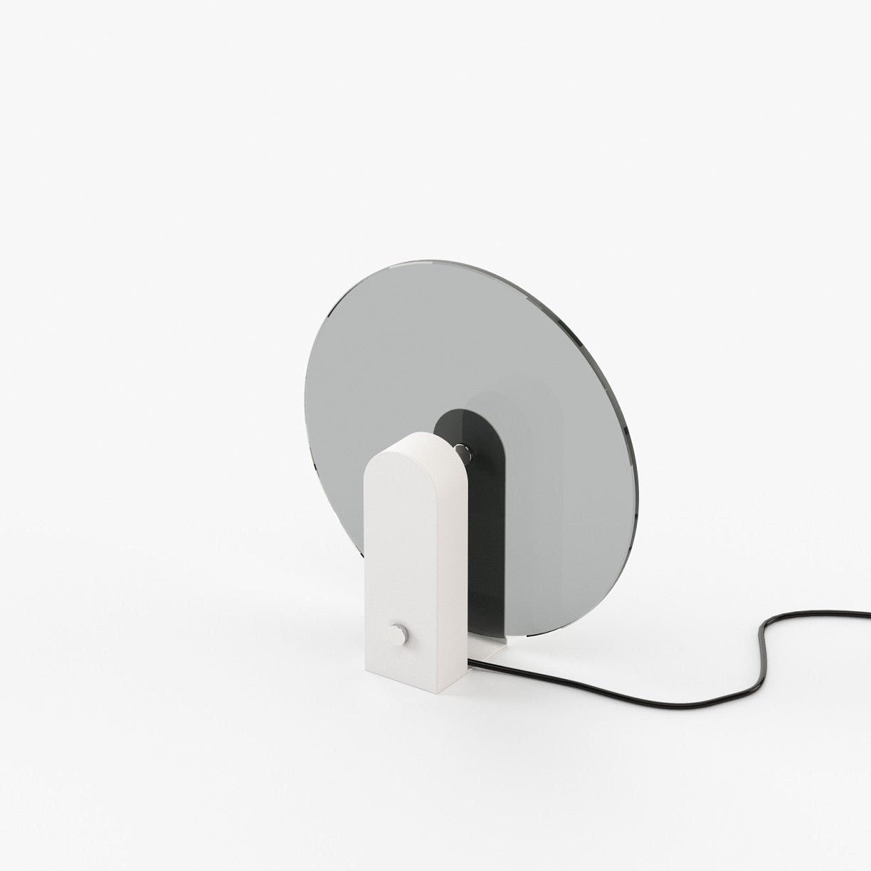 Laskasas WALKER Table & Desk Lamp Textured White Iron - Araco Interiors