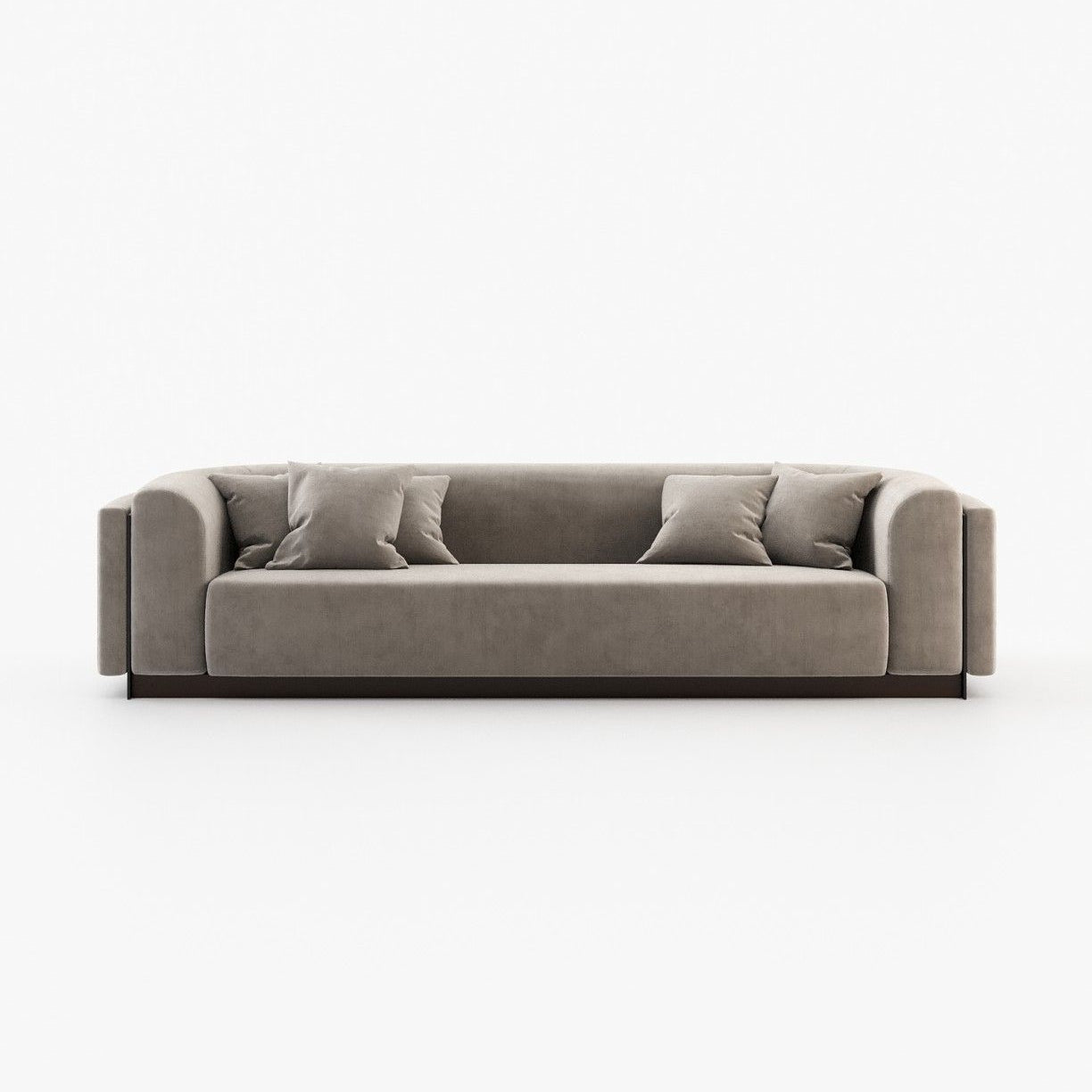 Laskasas WELLINGTON 2 seater Sofa Vienna Khaki - Araco Interiors