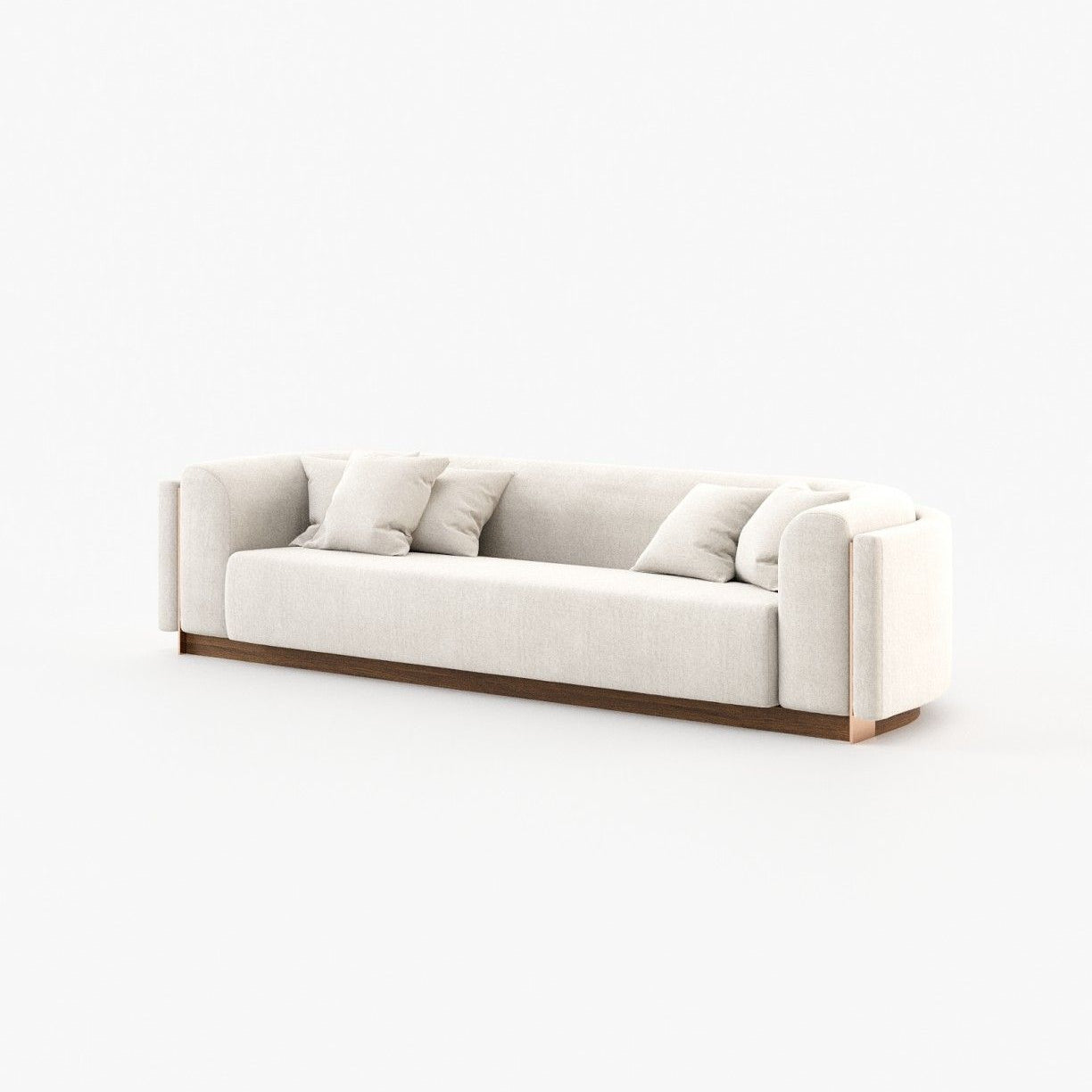 Laskasas WELLINGTON 2 seater Sofa Xangai White - Araco Interiors